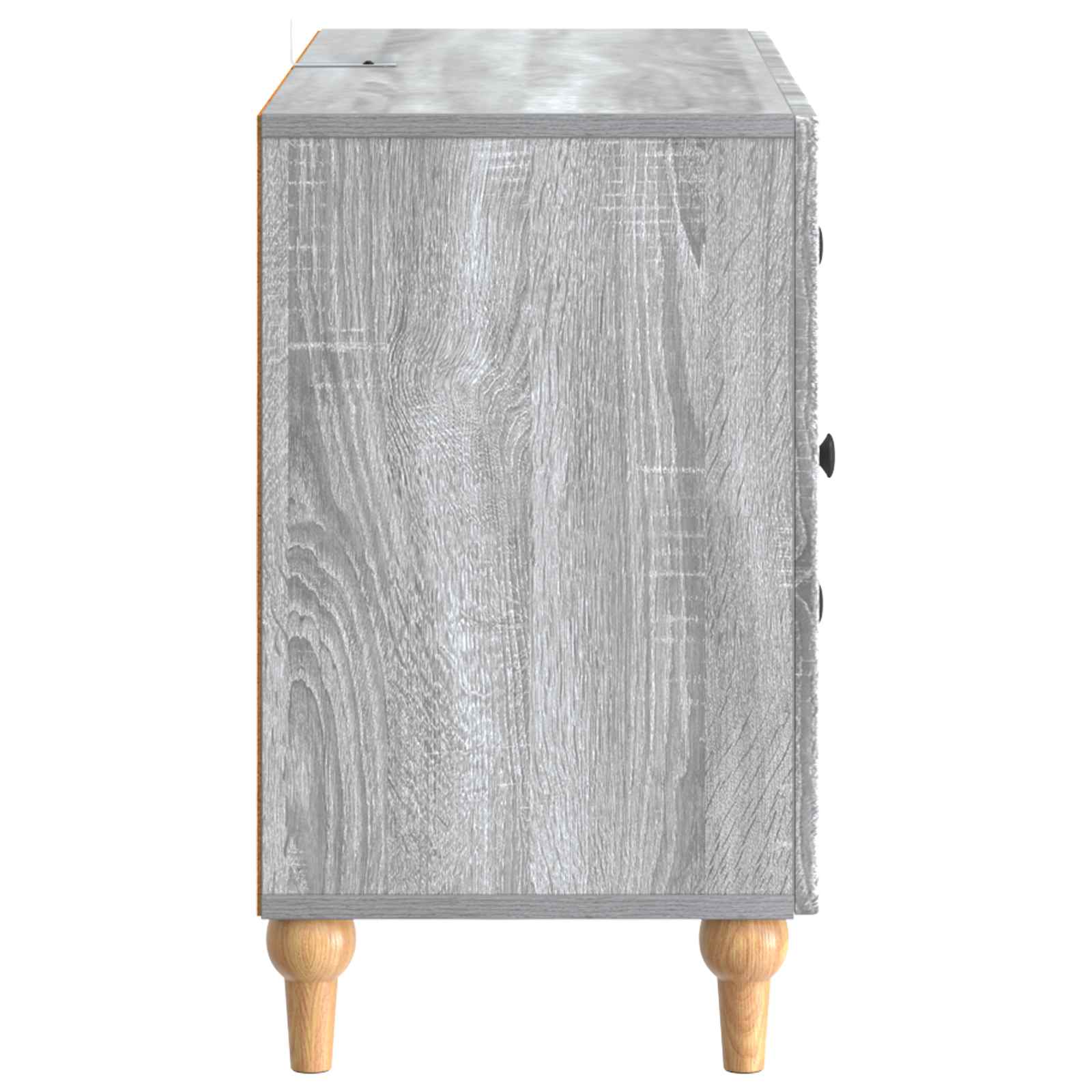 Meuble TV Sonoma gris 89 x 34,5 x 60 cm Bois d'ingénierie - XIOS