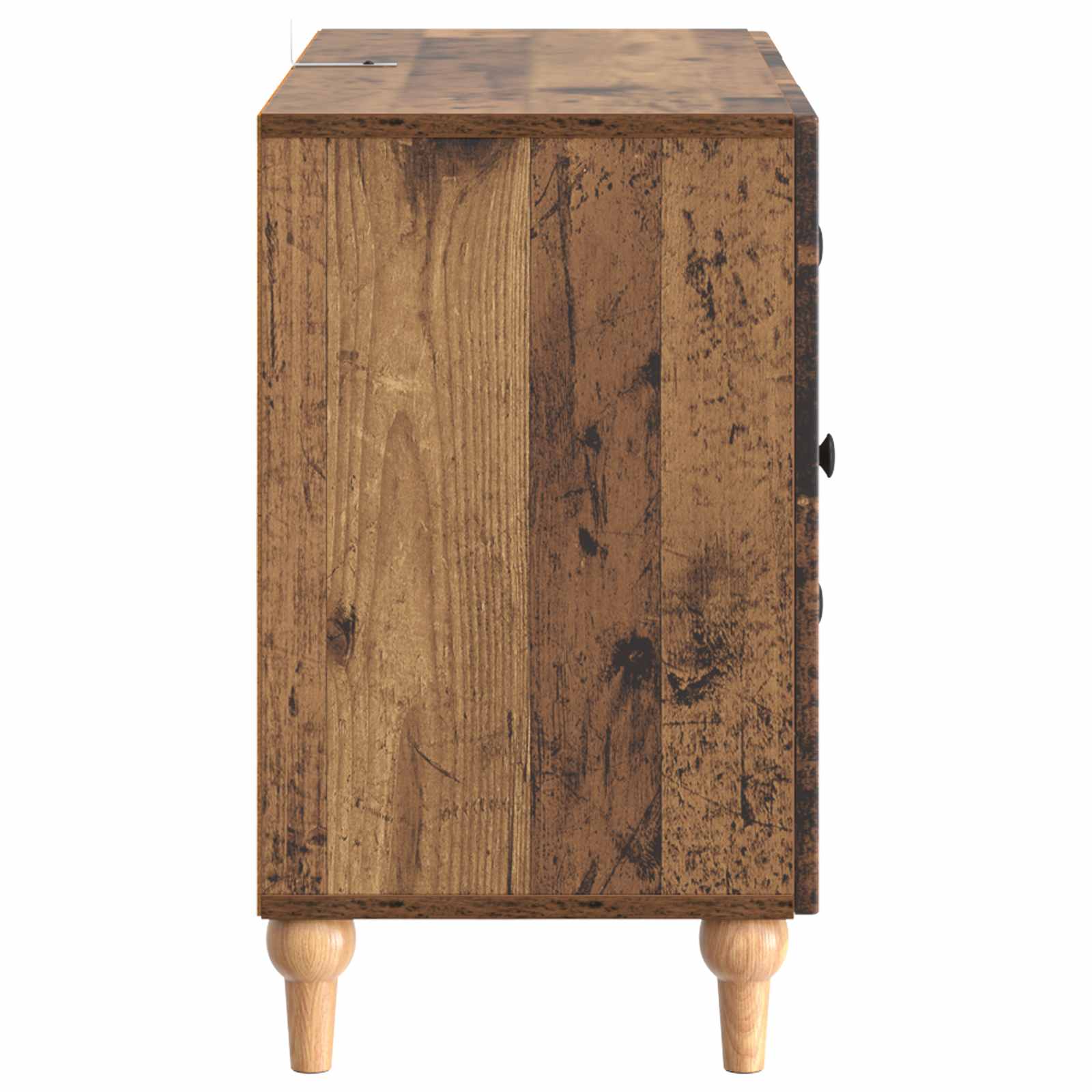 Meuble TV Bois ancien 89 x 34,5 x 60 cm Bois d'ingénierie - XIOS