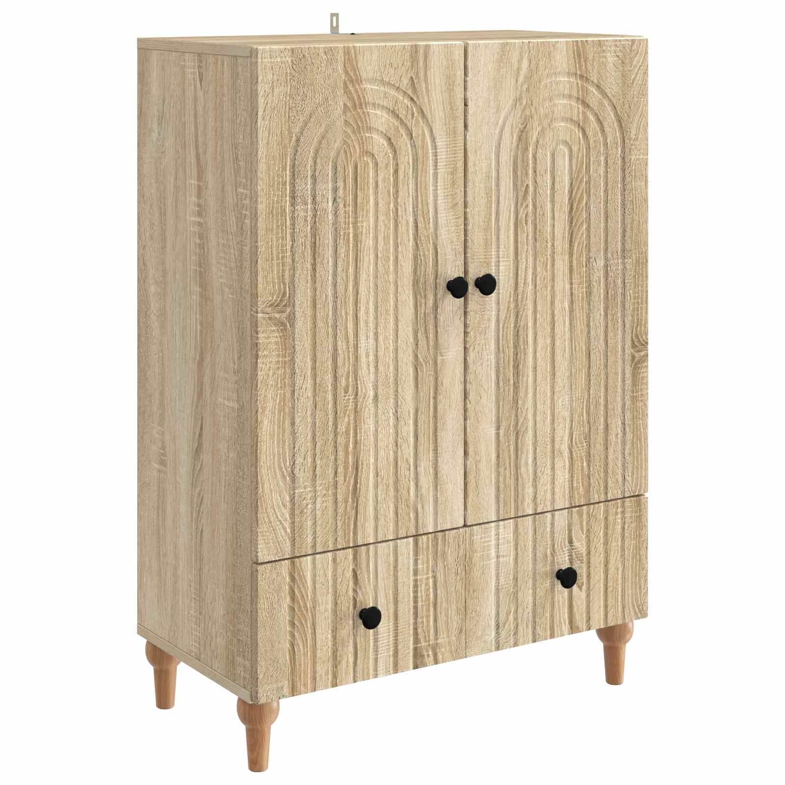 Buffet Chêne Sonoma 66 x 34,5 x 95 cm Bois d'ingénierie - XIOS