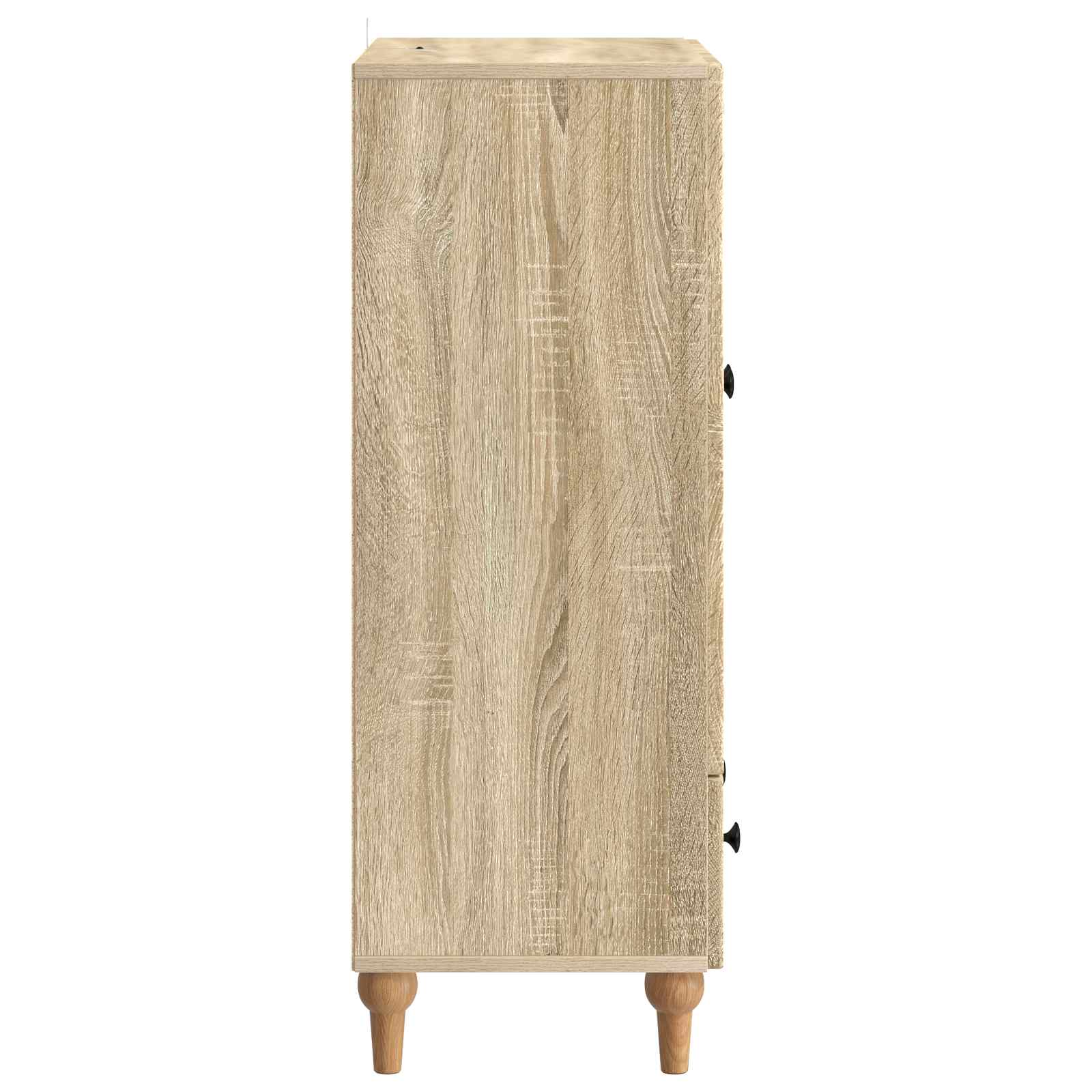 Buffet Chêne Sonoma 66 x 34,5 x 95 cm Bois d'ingénierie - XIOS