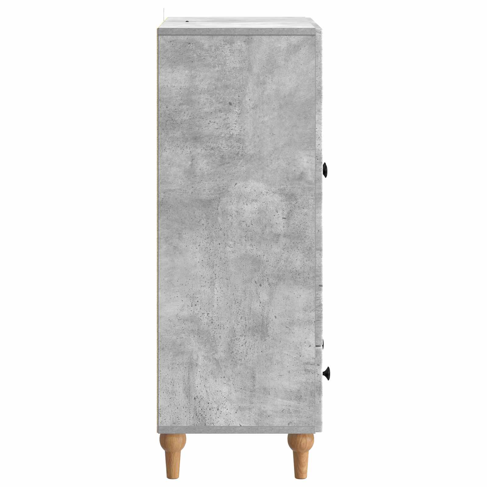 Buffet Gris béton 66 x 34,5 x 95 cm Bois d'ingénierie - XIOS