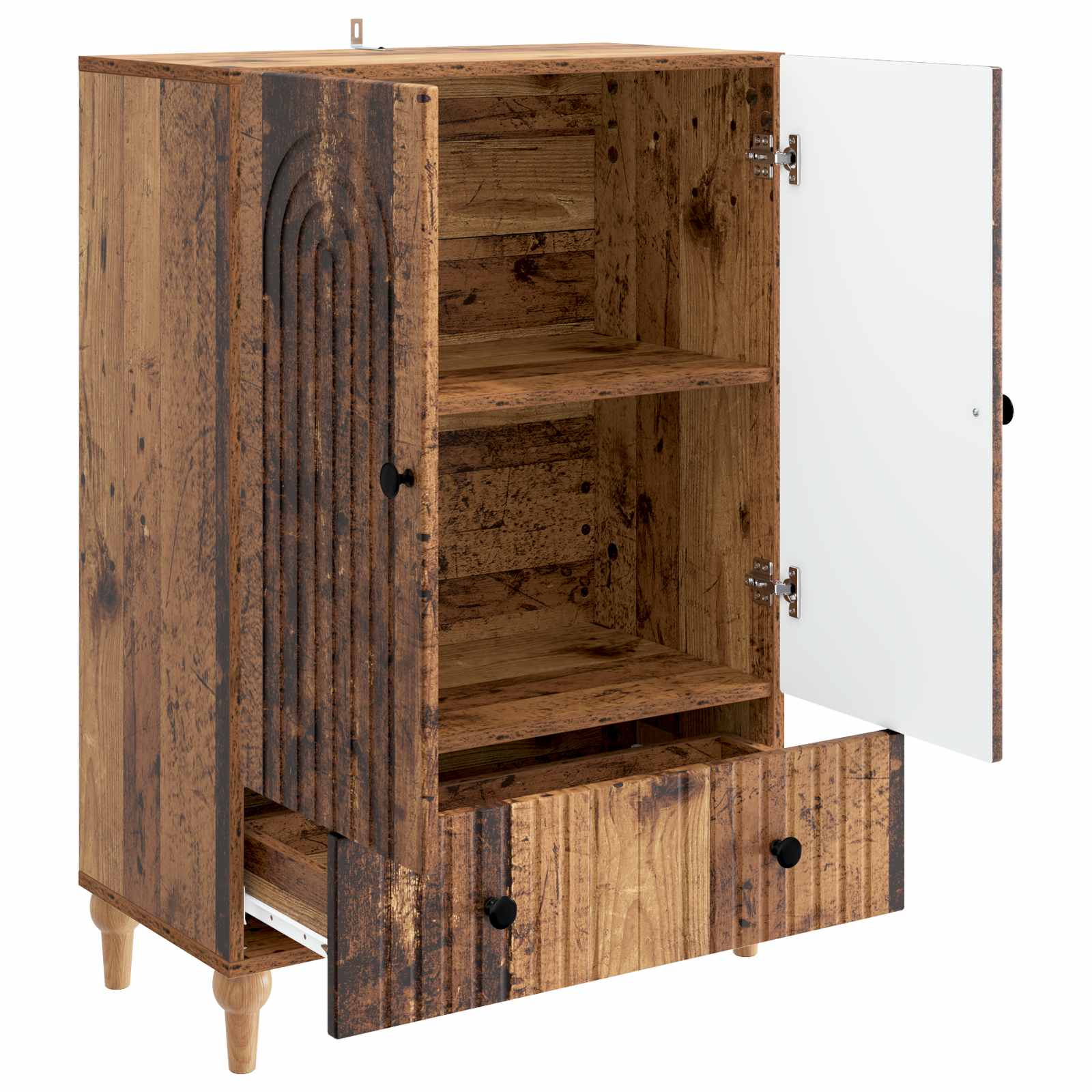 Buffet Bois ancien 66 x 34,5 x 95 cm Bois d'ingénierie - XIOS