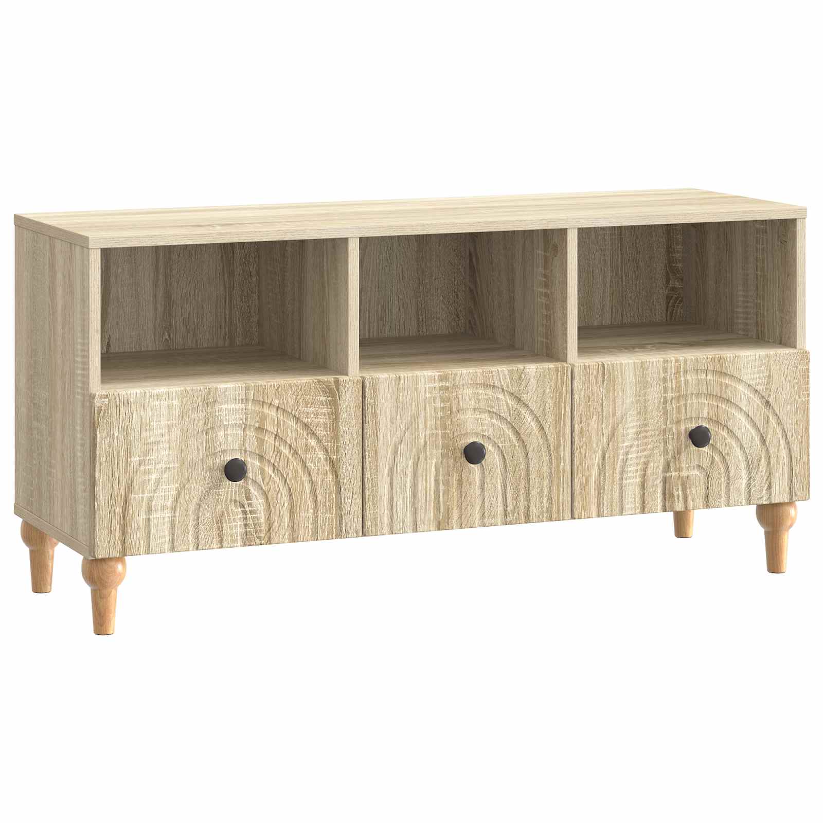 Meuble TV Chêne Sonoma 102 x 34,5 x 50 cm Bois d’ingénierie - XIOS