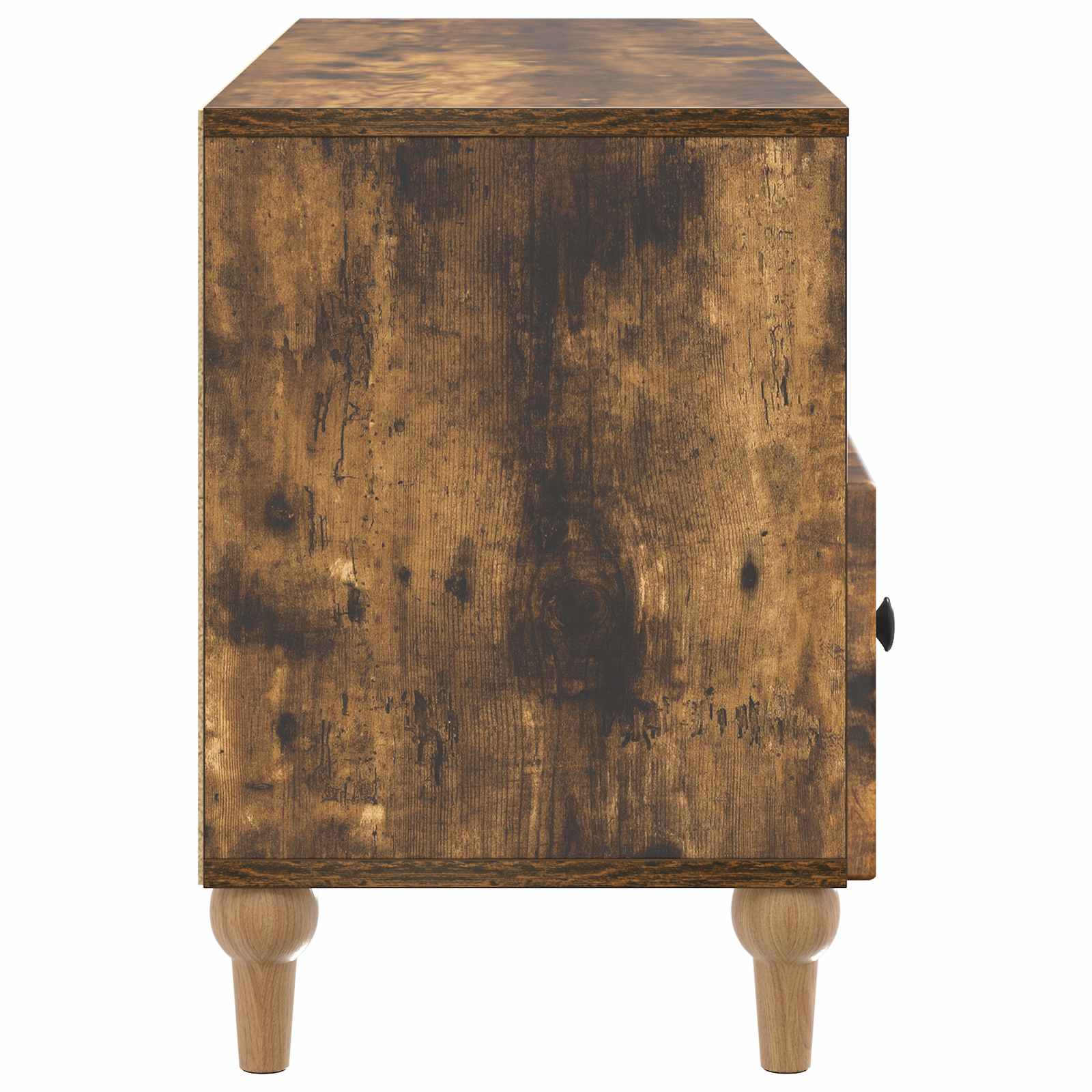 Meuble TV Chêne Fumé 102 x 34,5 x 50 cm Bois d’ingénierie - XIOS