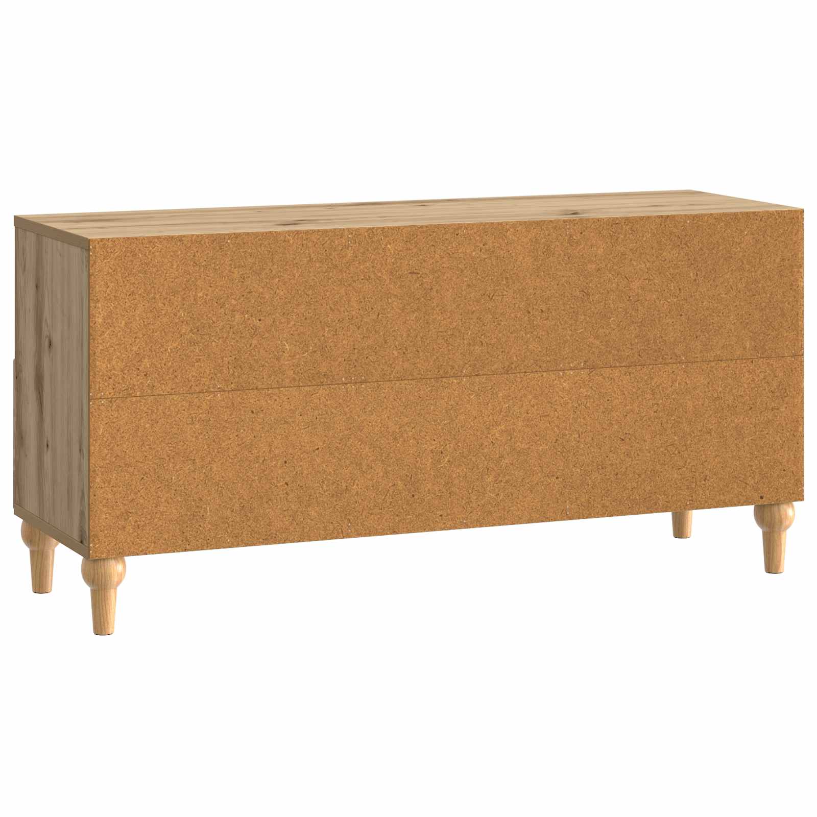 Meuble TV Chêne Artisanal 102 x 34,5 x 50 cm Bois d’ingénierie - XIOS