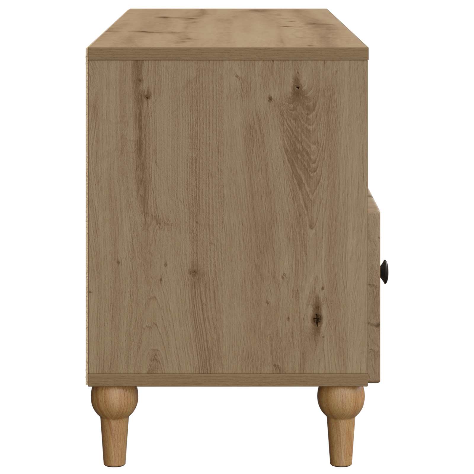 Meuble TV Chêne Artisanal 102 x 34,5 x 50 cm Bois d’ingénierie - XIOS