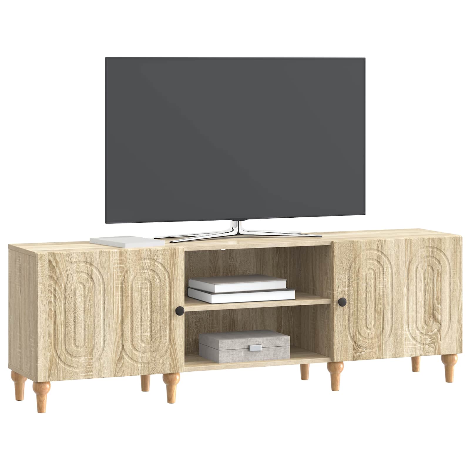 Meuble TV Chêne Sonoma 150 x 31 x 50 cm Bois d'ingénierie - XIOS