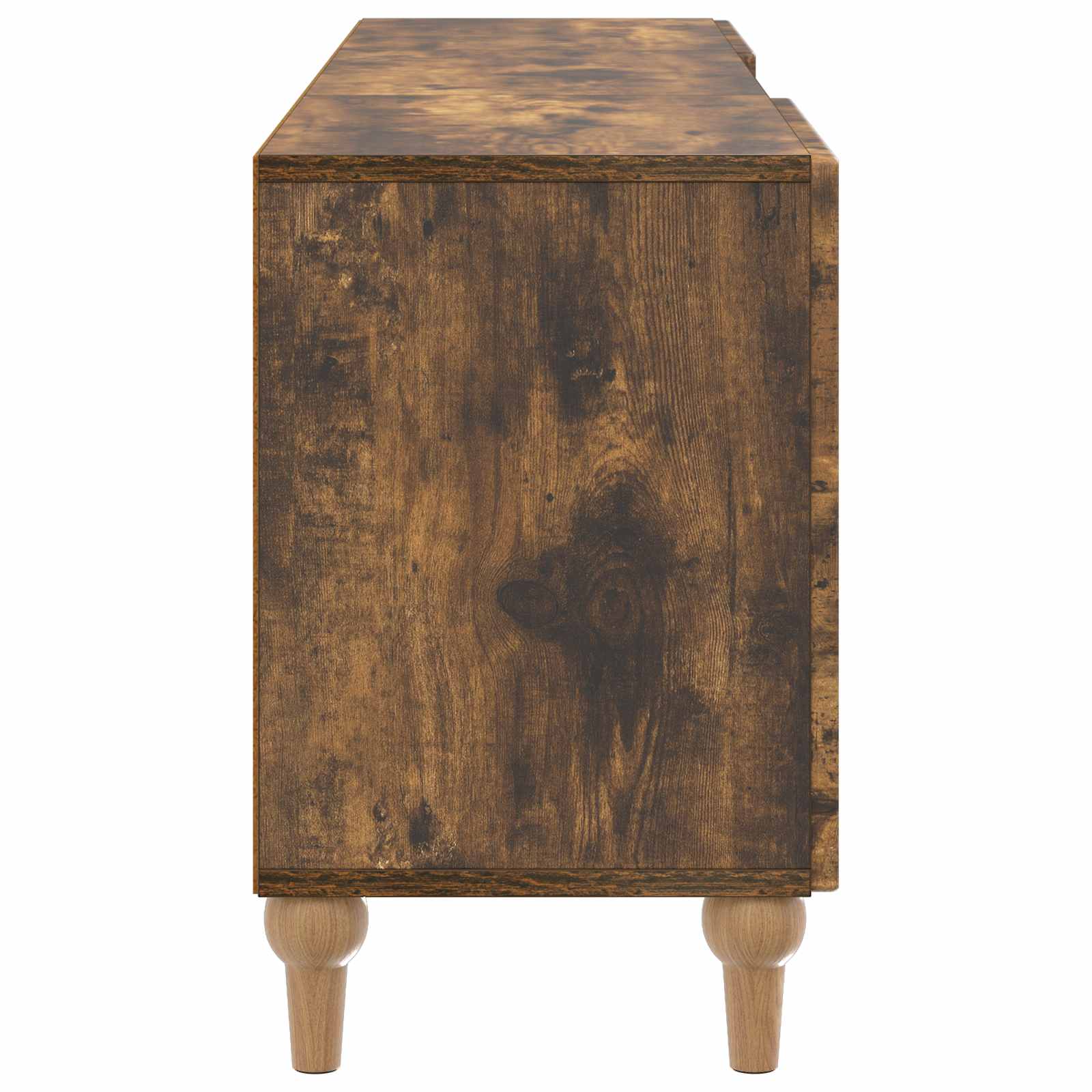 Meuble TV Chêne fumé 150 x 31 x 50 cm Bois d'ingénierie - XIOS