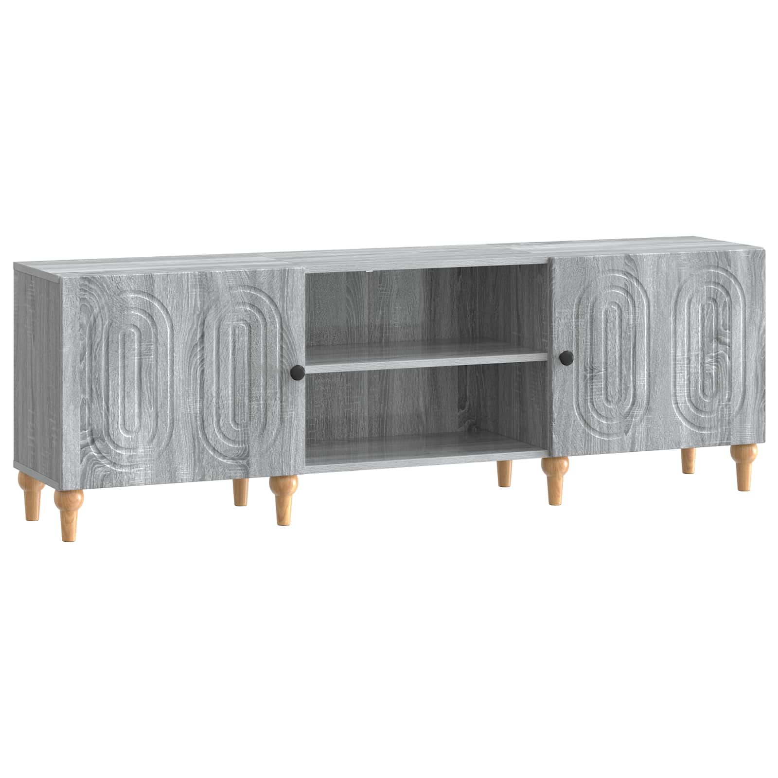 Meuble TV Sonoma gris 150 x 31 x 50 cm Bois d'ingénierie - XIOS
