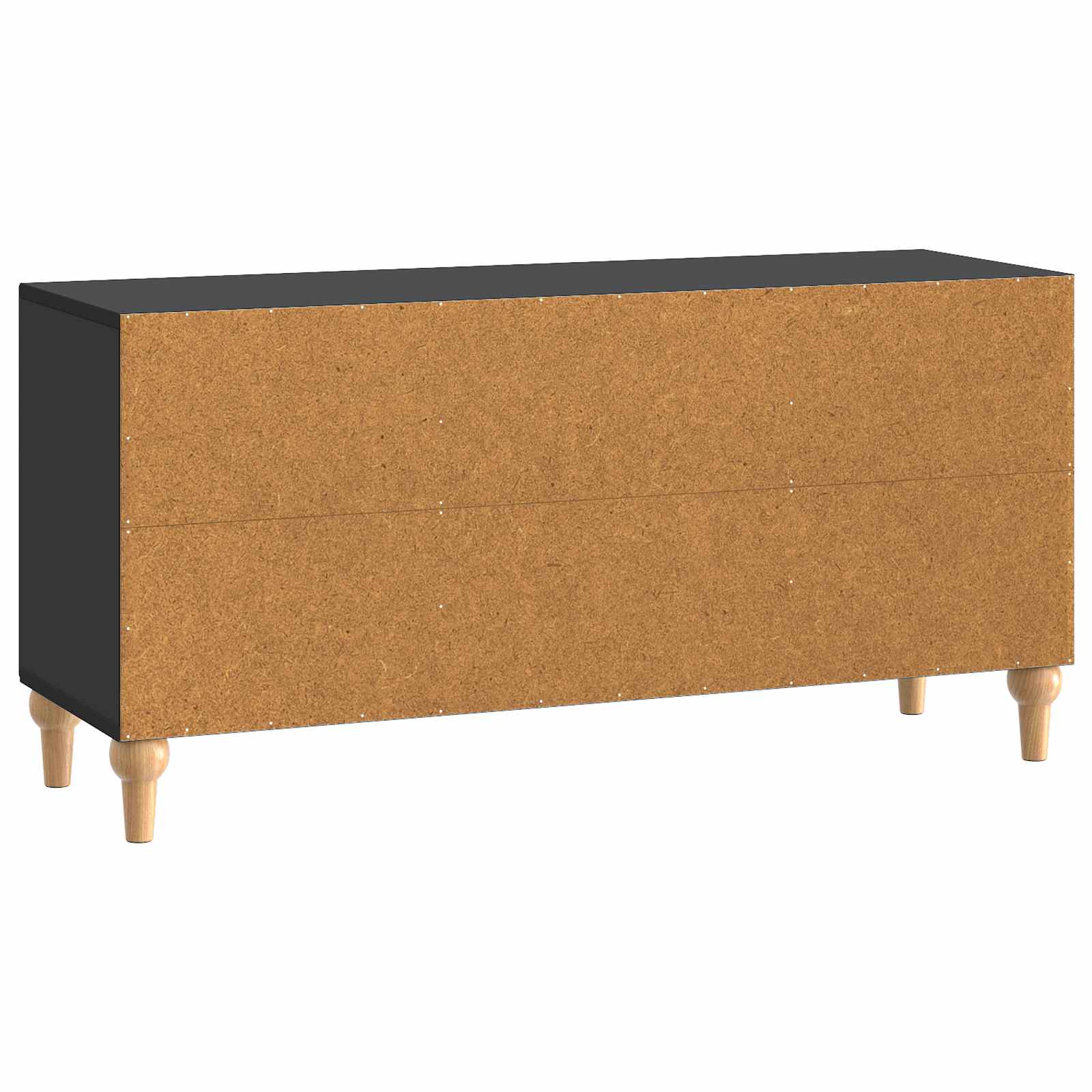 Meuble TV Noir 102 x 34,5 x 50 cm Bois d'ingénierie - XIOS