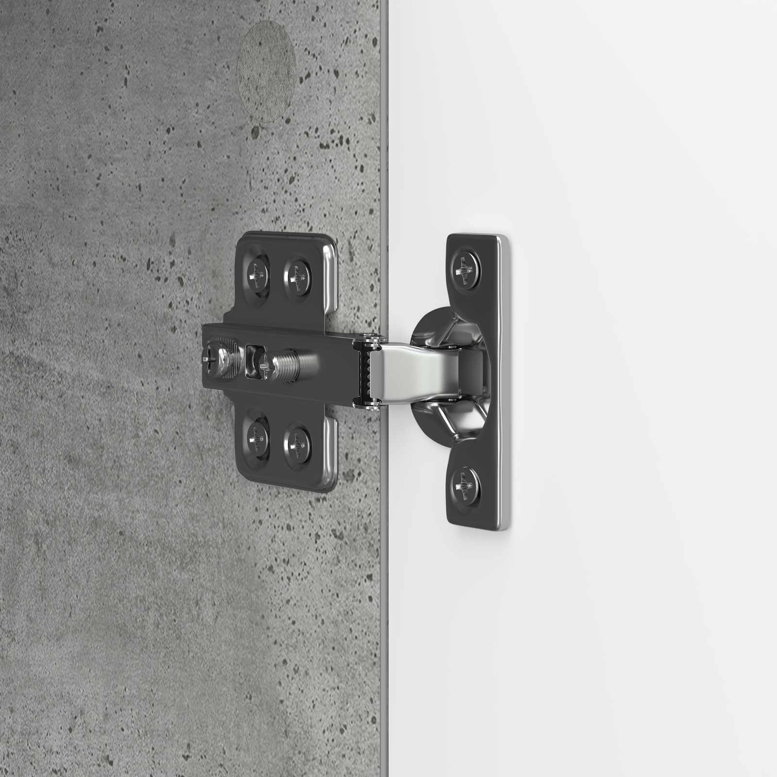 Meuble TV Gris béton 102 x 34,5 x 50 cm Bois d'ingénierie - XIOS