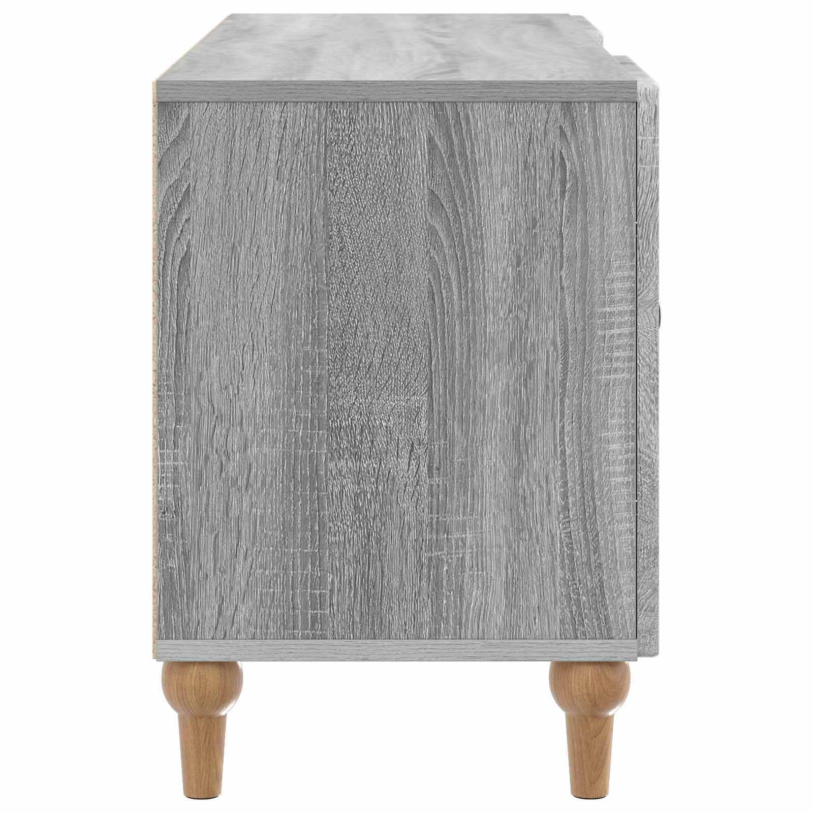 Meuble TV Sonoma gris 102 x 34,5 x 50 cm Bois d'ingénierie - XIOS