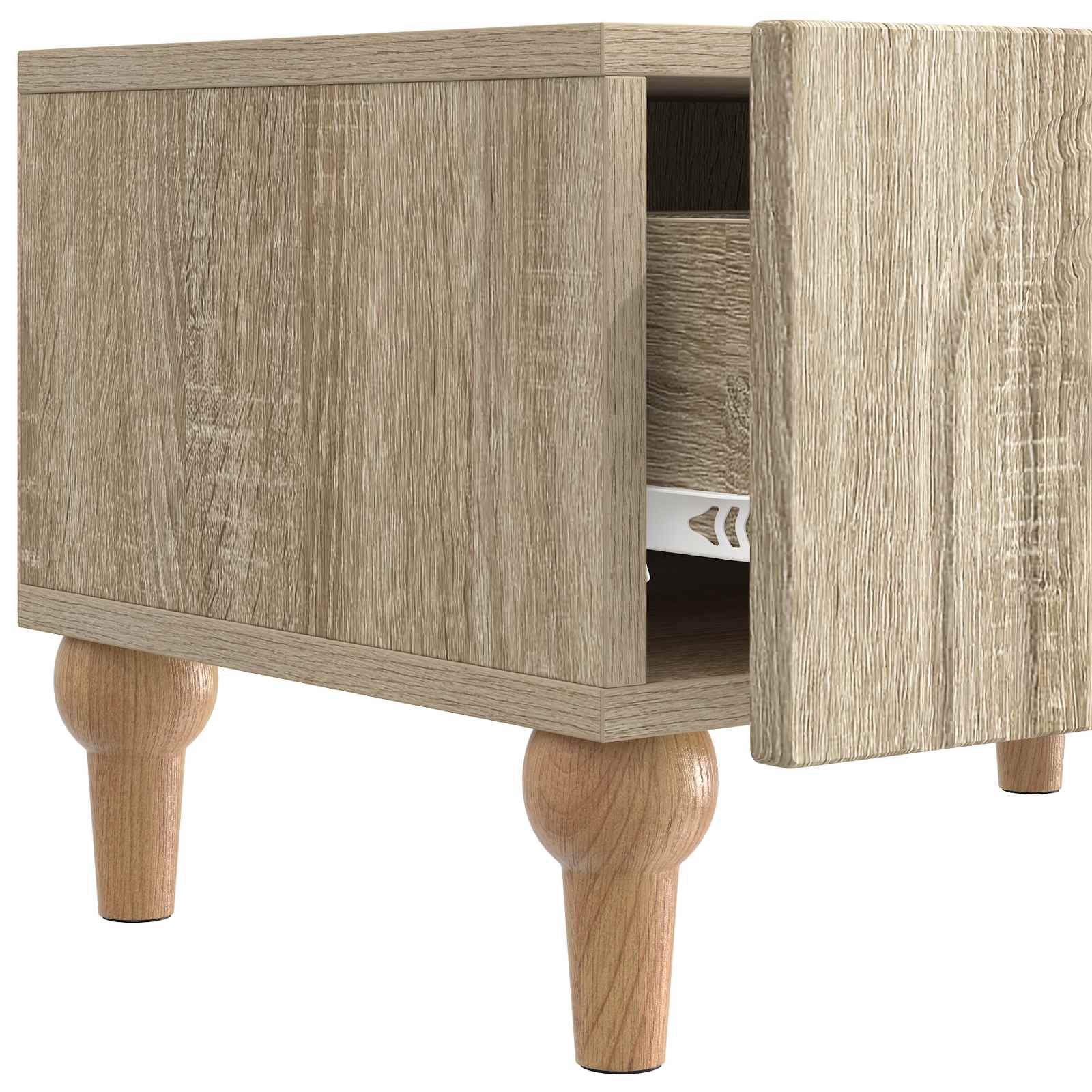 Meuble TV Chêne Sonoma 147 x 34,5 x 30 cm Bois d'ingénierie - XIOS