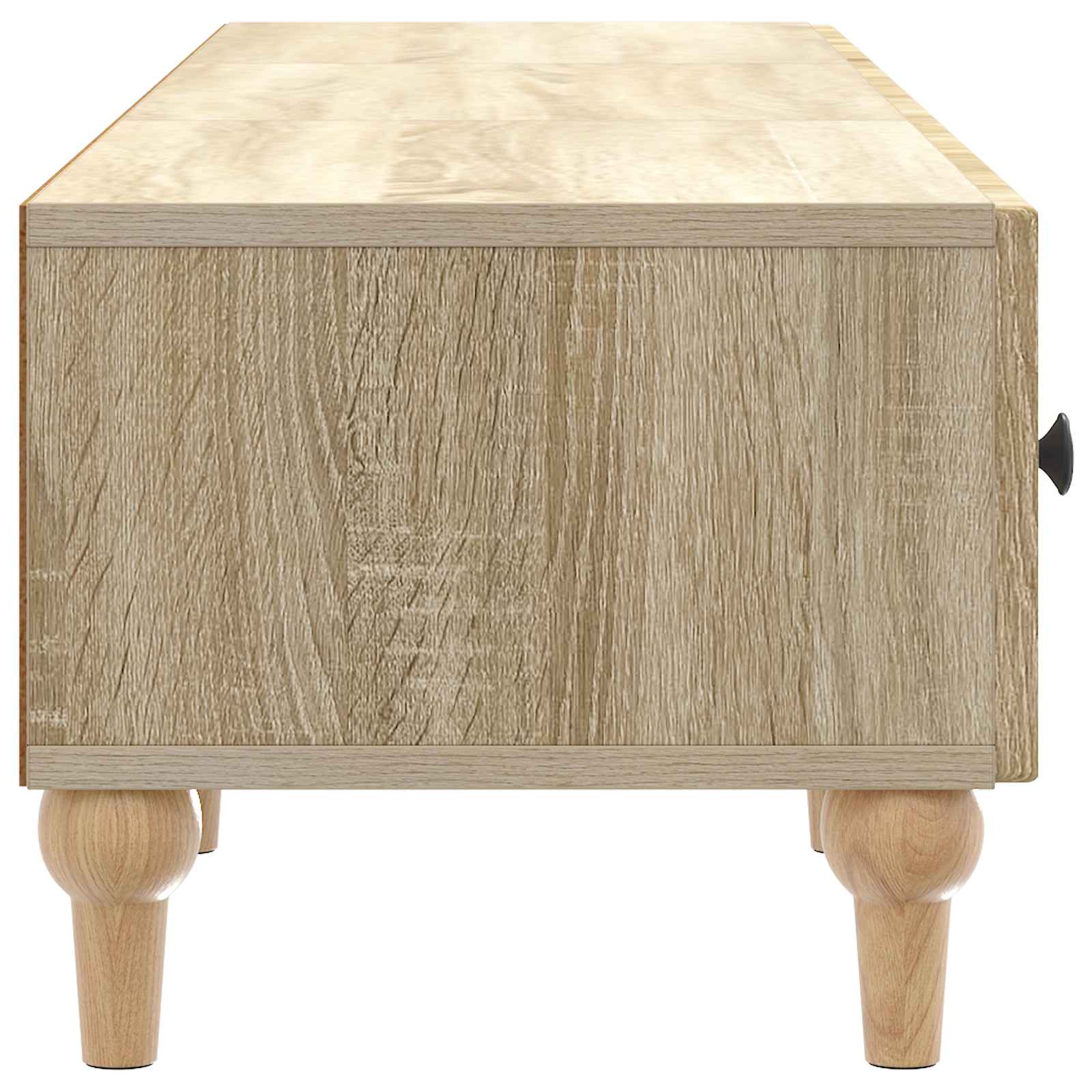 Meuble TV Chêne Sonoma 147 x 34,5 x 30 cm Bois d'ingénierie - XIOS