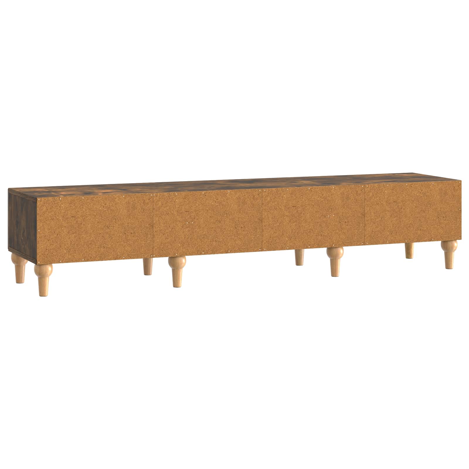 Meuble TV Chêne fumé 147 x 34,5 x 30 cm Bois d'ingénierie - XIOS