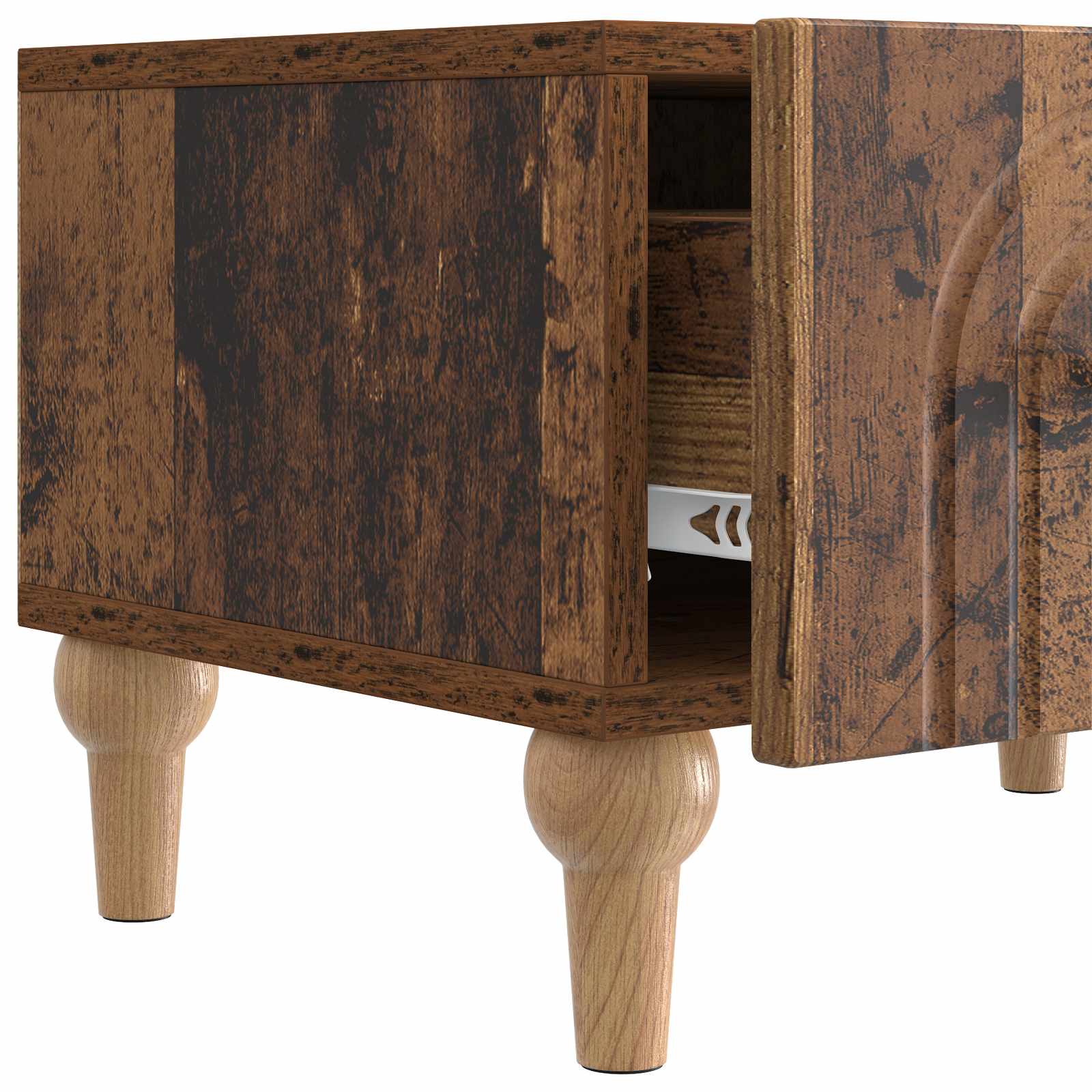 Meuble TV Bois ancien 147 x 34,5 x 30 cm Bois d'ingénierie - XIOS