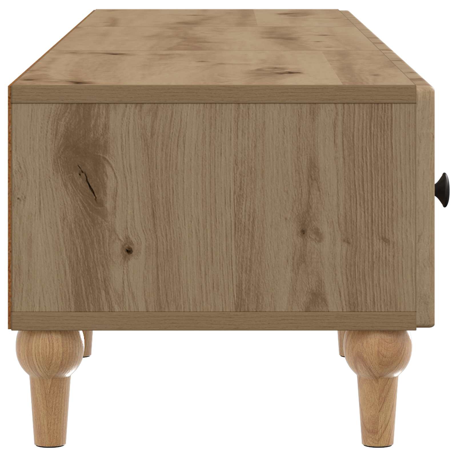 Meuble TV Chêne artisanal 147 x 34,5 x 30 cm Bois d'ingénierie - XIOS