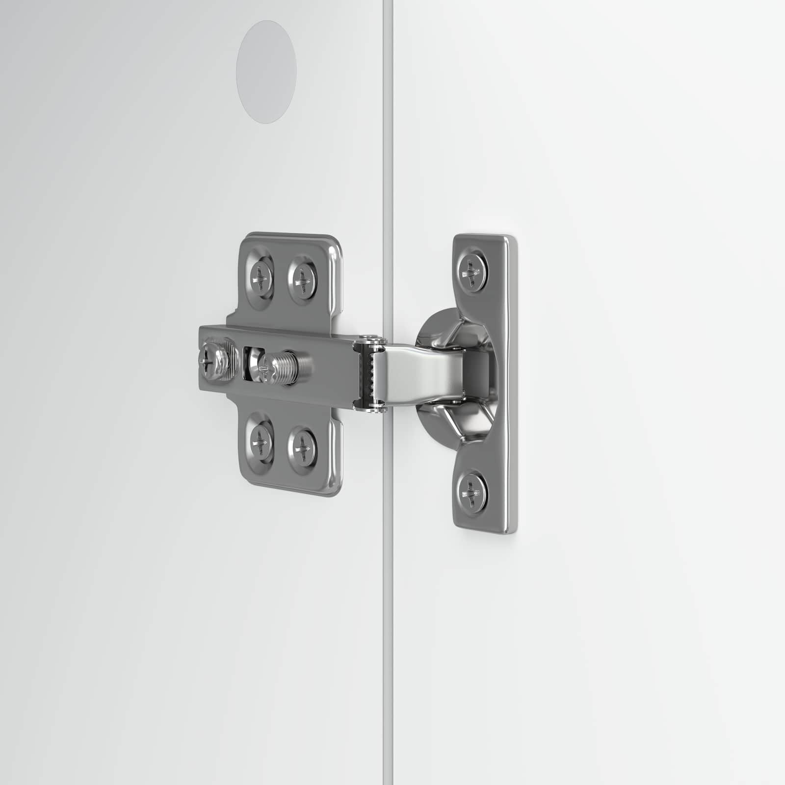 Meuble TV Blanc 99 x 34,5 x 50 cm Bois d'ingénierie - XIOS