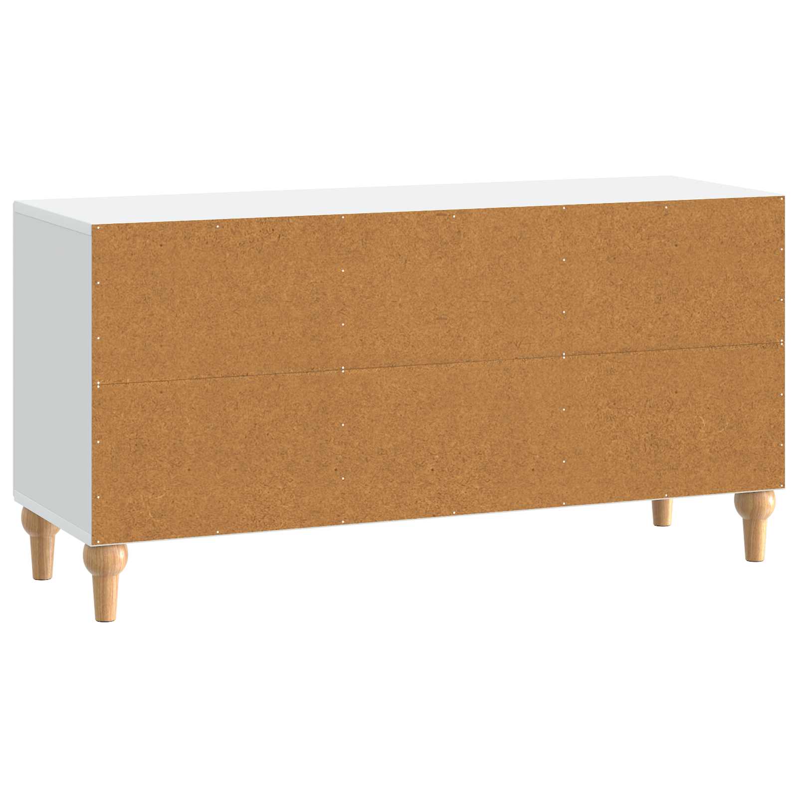 Meuble TV Blanc 99 x 34,5 x 50 cm Bois d'ingénierie - XIOS