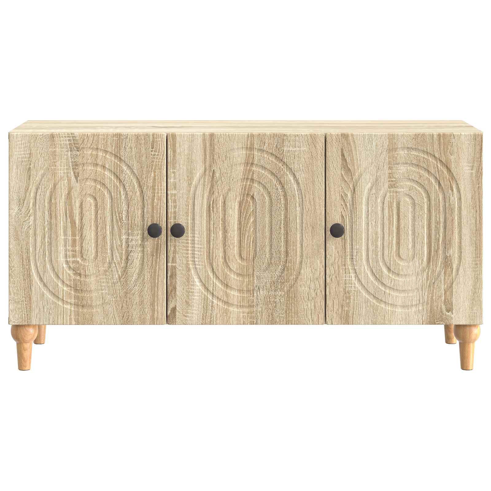 Meuble TV Chêne Sonoma 99 x 34,5 x 50 cm Bois d'ingénierie - XIOS