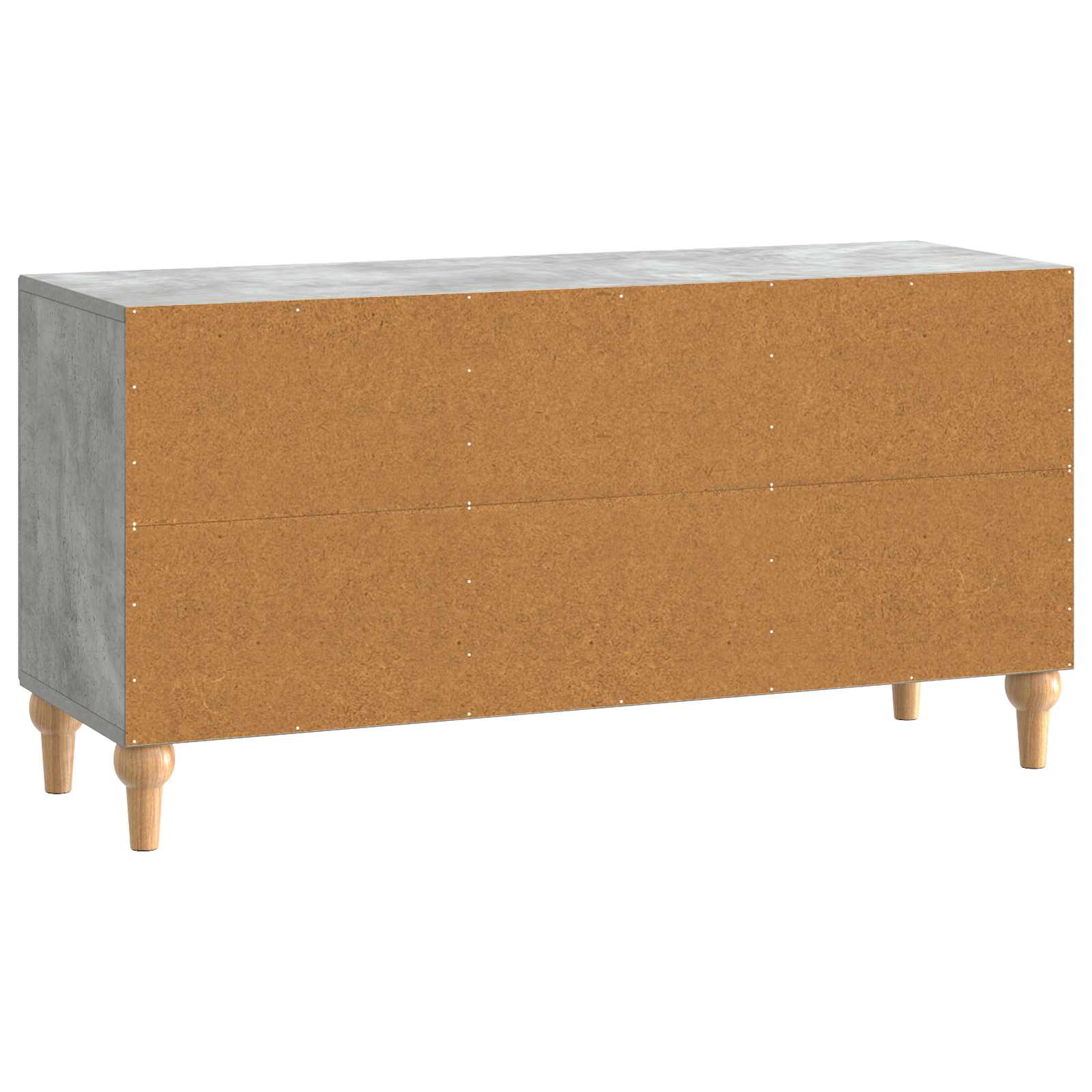 Meuble TV Gris béton 99 x 34,5 x 50 cm Bois d'ingénierie - XIOS