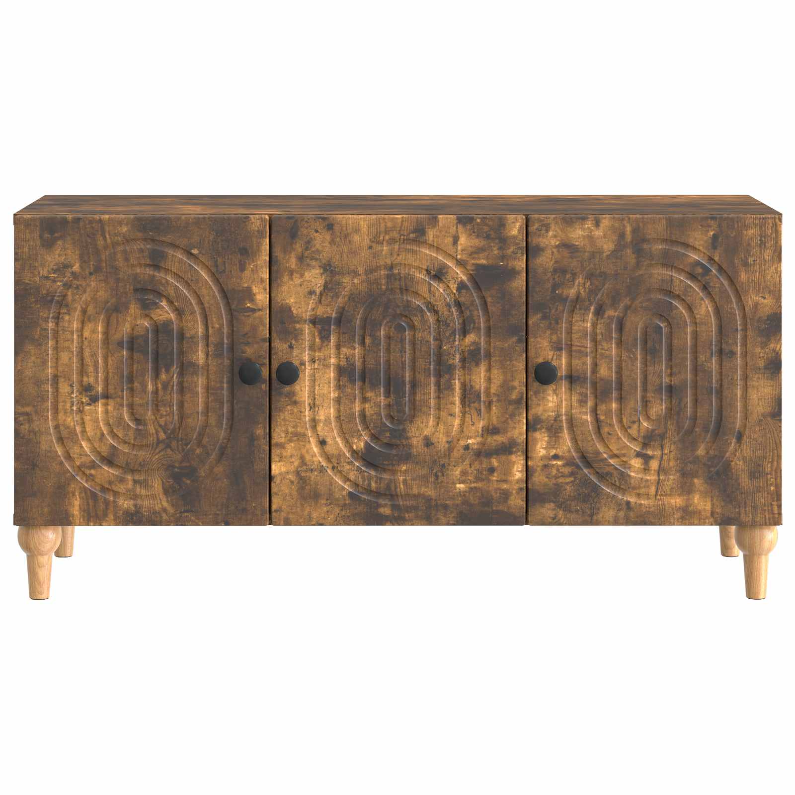 Meuble TV Chêne fumé 99 x 34,5 x 50 cm Bois d'ingénierie - XIOS