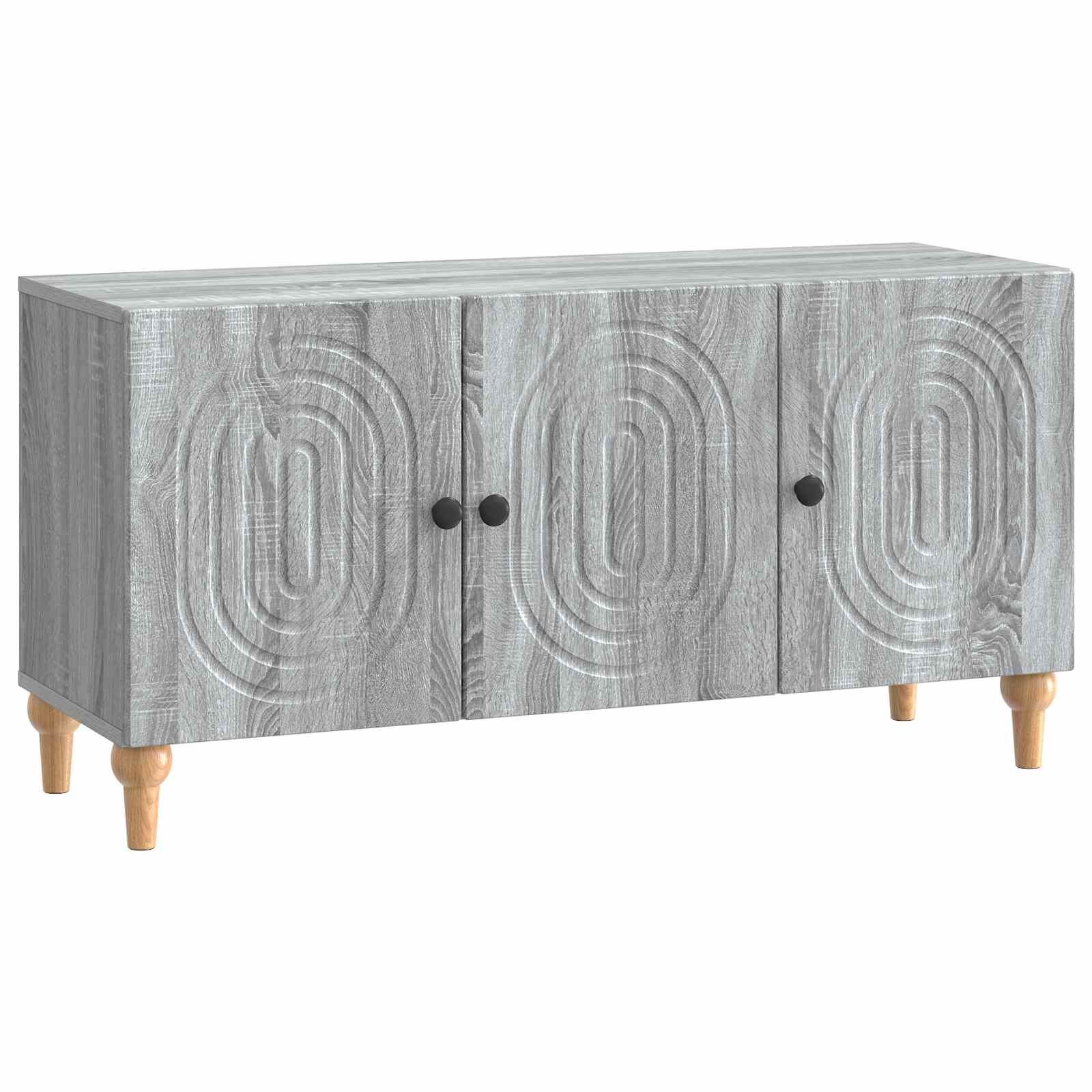 Meuble TV Sonoma gris 99 x 34,5 x 50 cm Bois d'ingénierie - XIOS