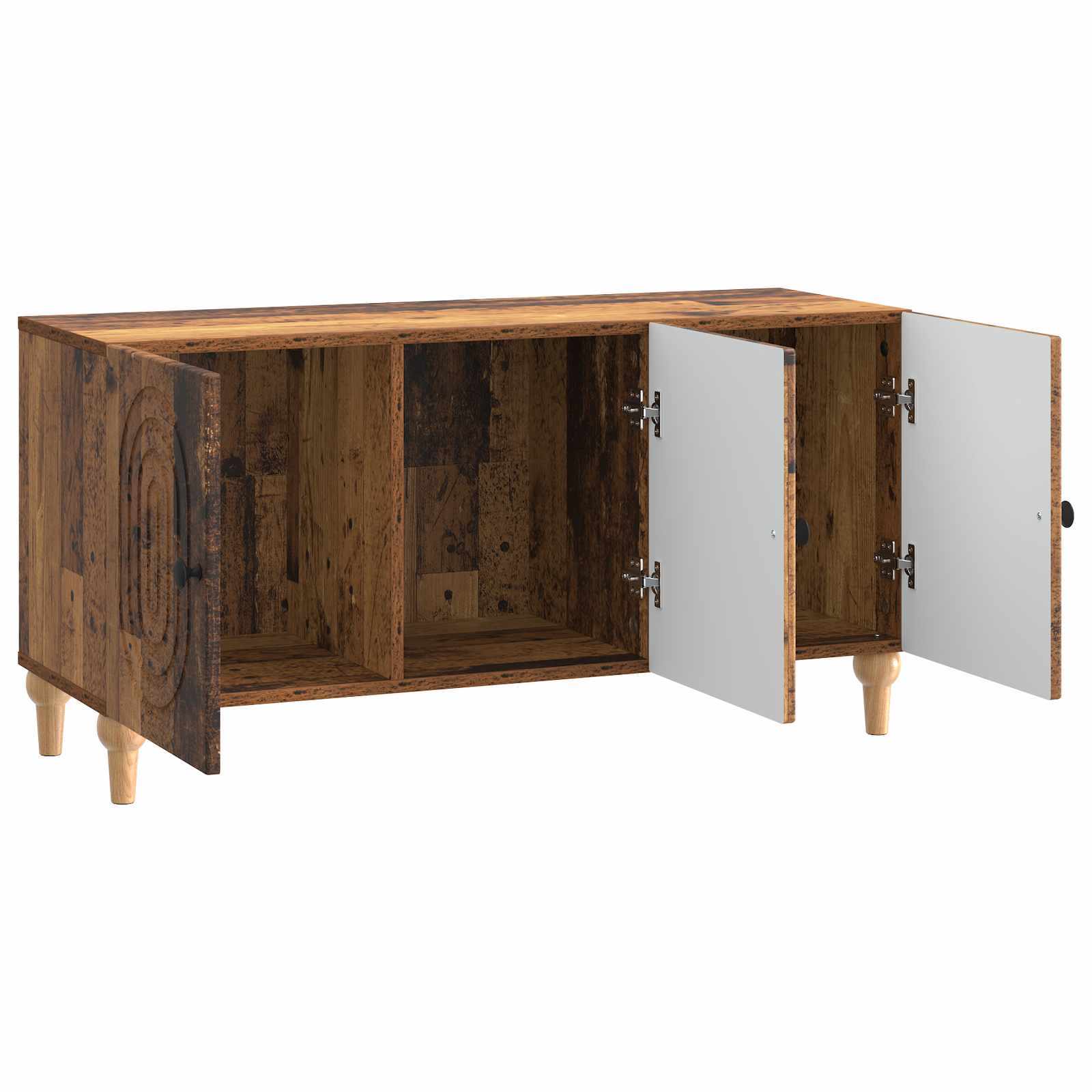 Meuble TV Bois ancien 99 x 34,5 x 50 cm Bois d'ingénierie - XIOS