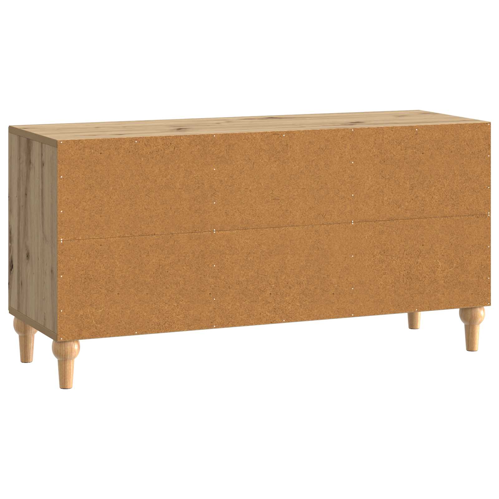 Meuble TV Chêne artisanal 99 x 34,5 x 50 cm Bois d'ingénierie - XIOS