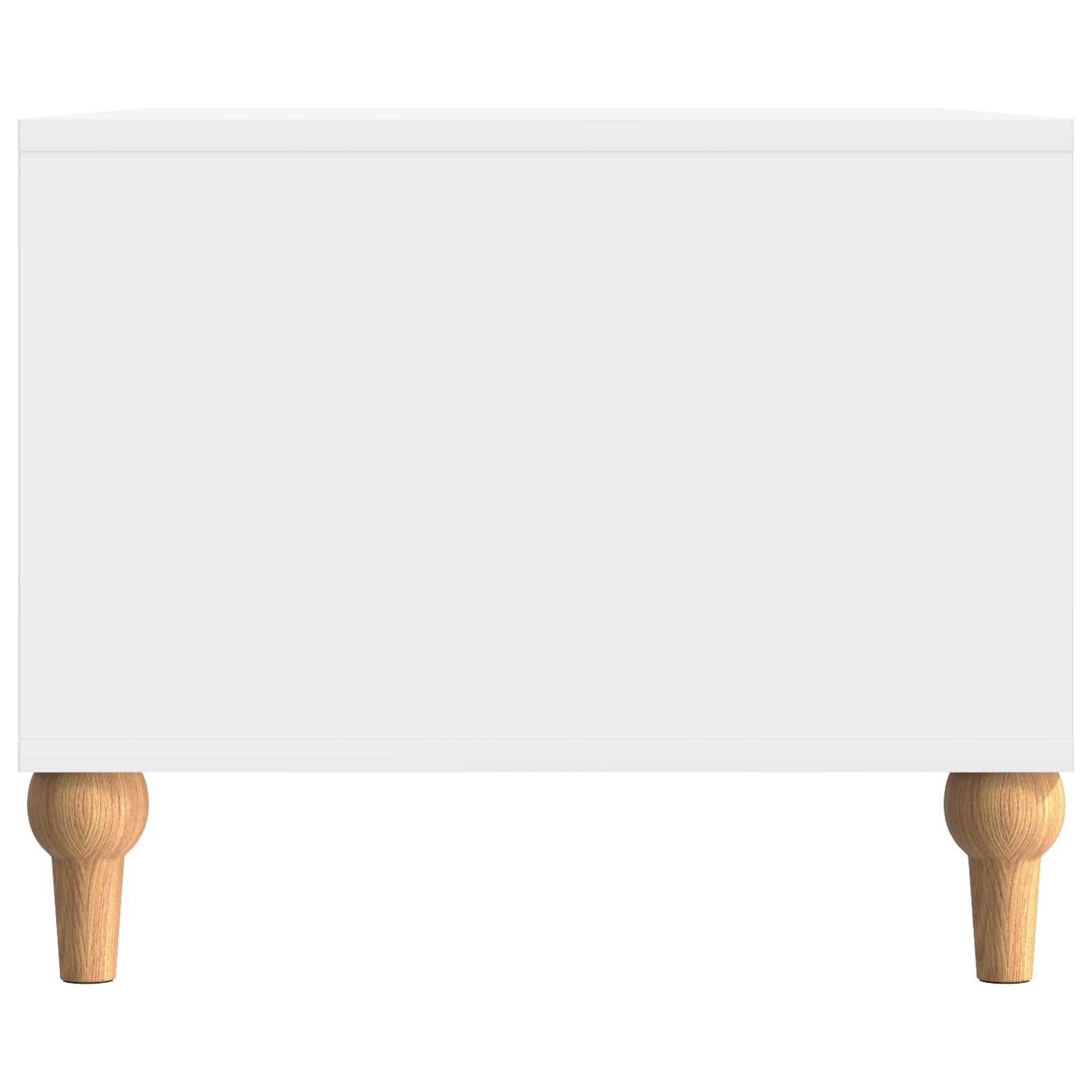Table basse Blanc brillant 90 x 50 x 40 cm Bois d'ingénierie - XIOS