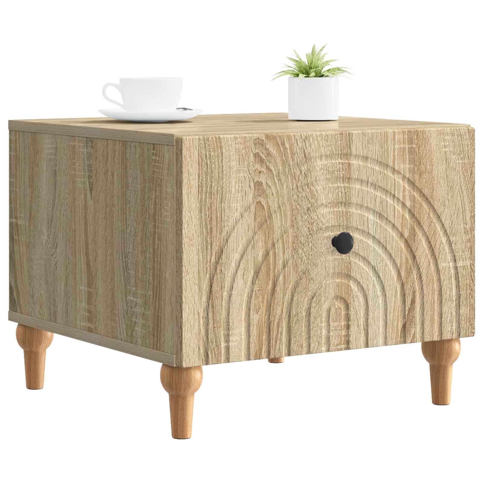 Table basse Chêne Sonoma 49 x 50 x 40 cm Bois d'ingénierie - XIOS