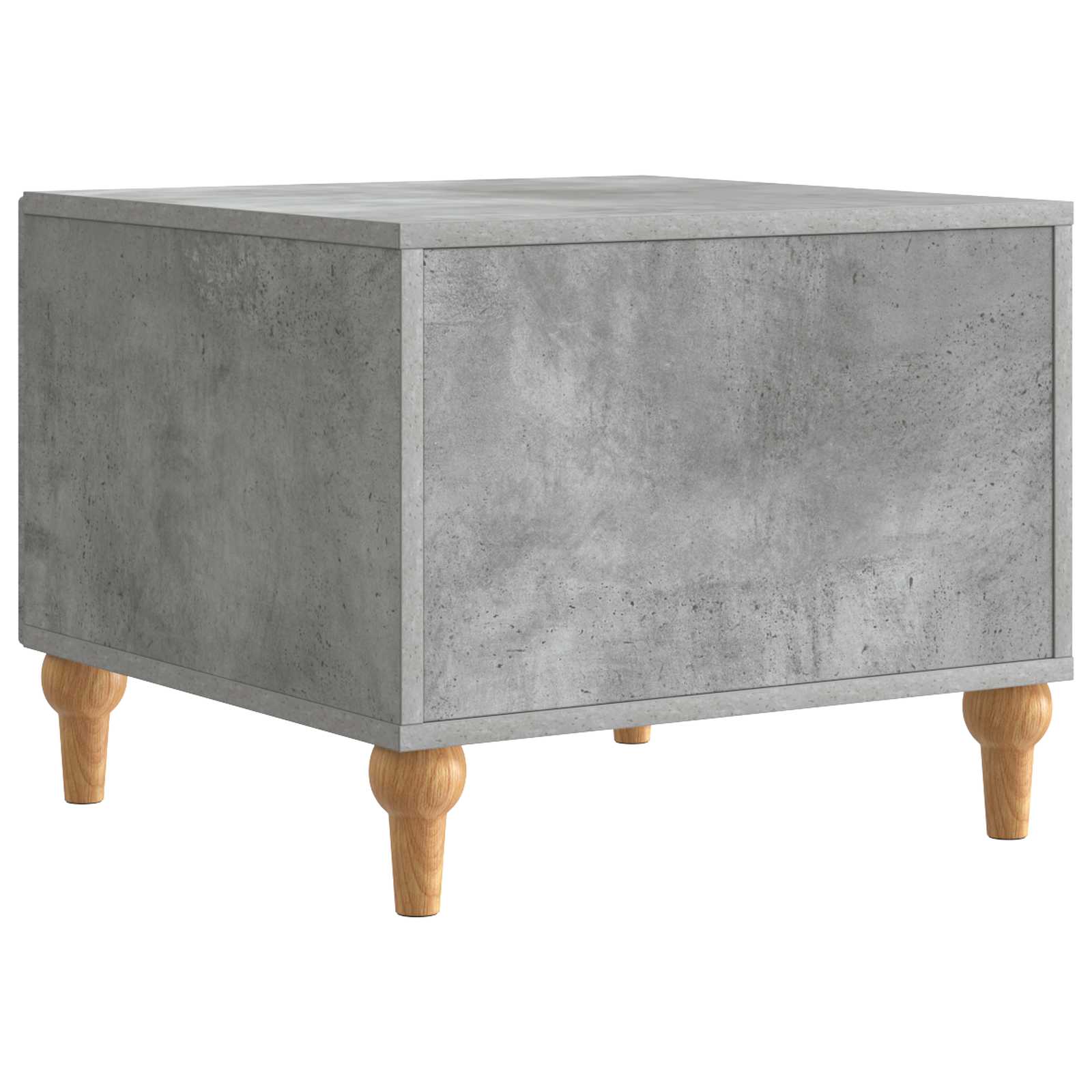 Table basse Gris béton 49 x 50 x 40 cm Bois d'ingénierie - XIOS