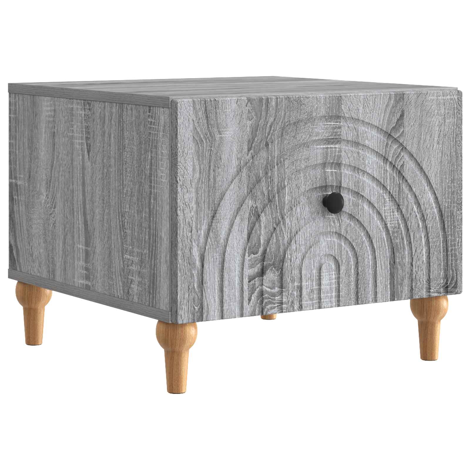 Table basse Sonoma gris 49 x 50 x 40 cm Bois d'ingénierie - XIOS