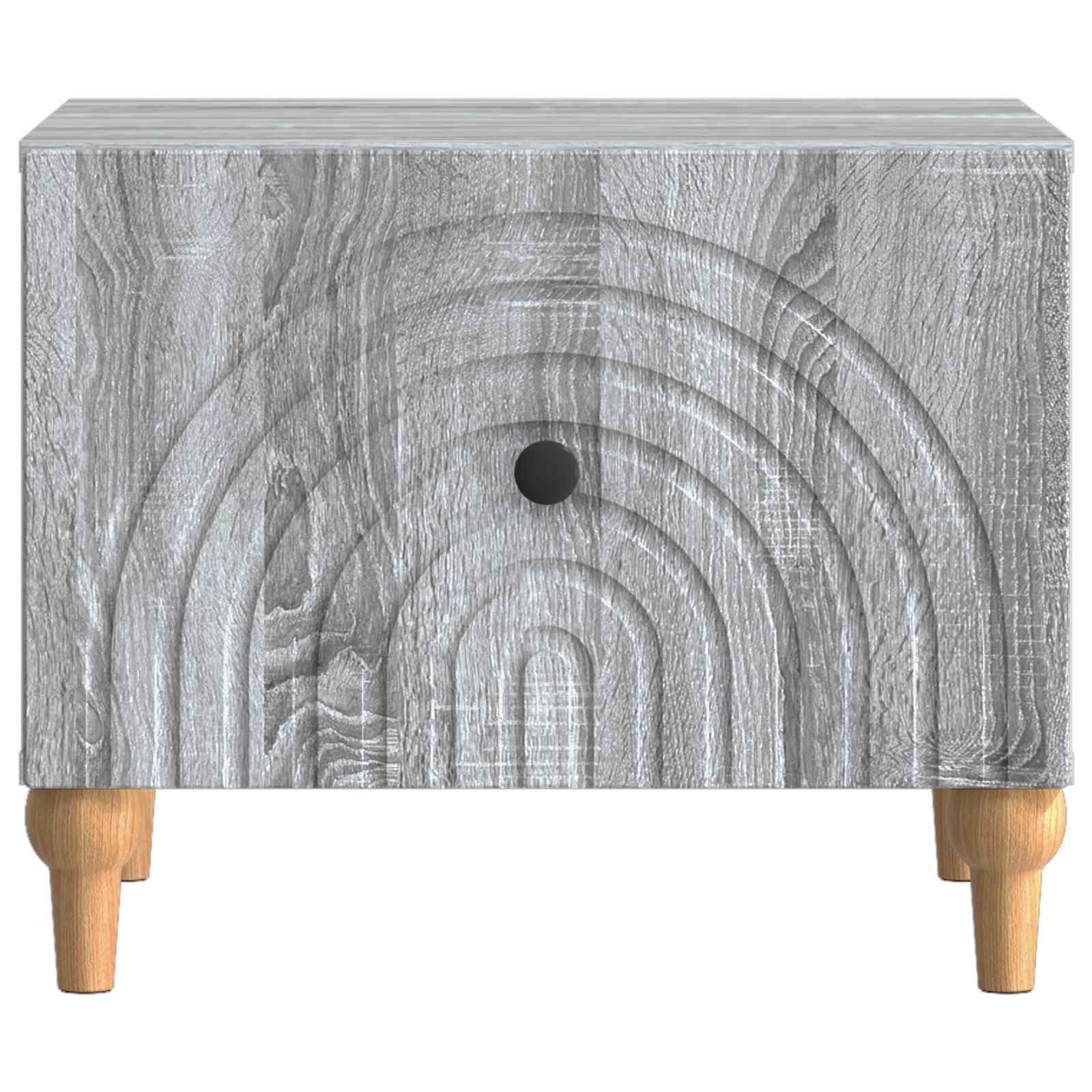 Table basse Sonoma gris 49 x 50 x 40 cm Bois d'ingénierie - XIOS