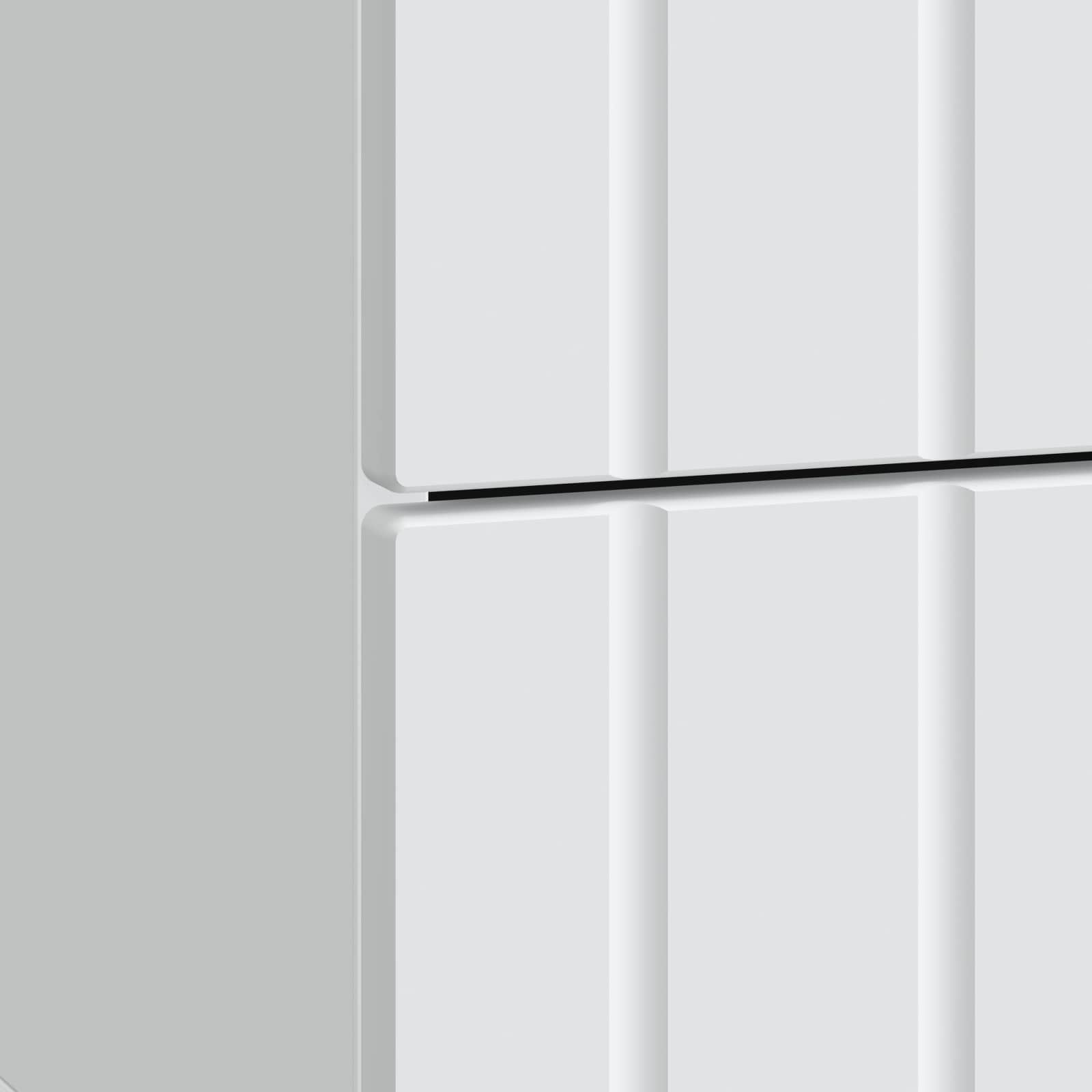 Cabinet de chevet Blanc 43 x 34,5 x 49,5 cm Bois d'ingénierie - XIOS