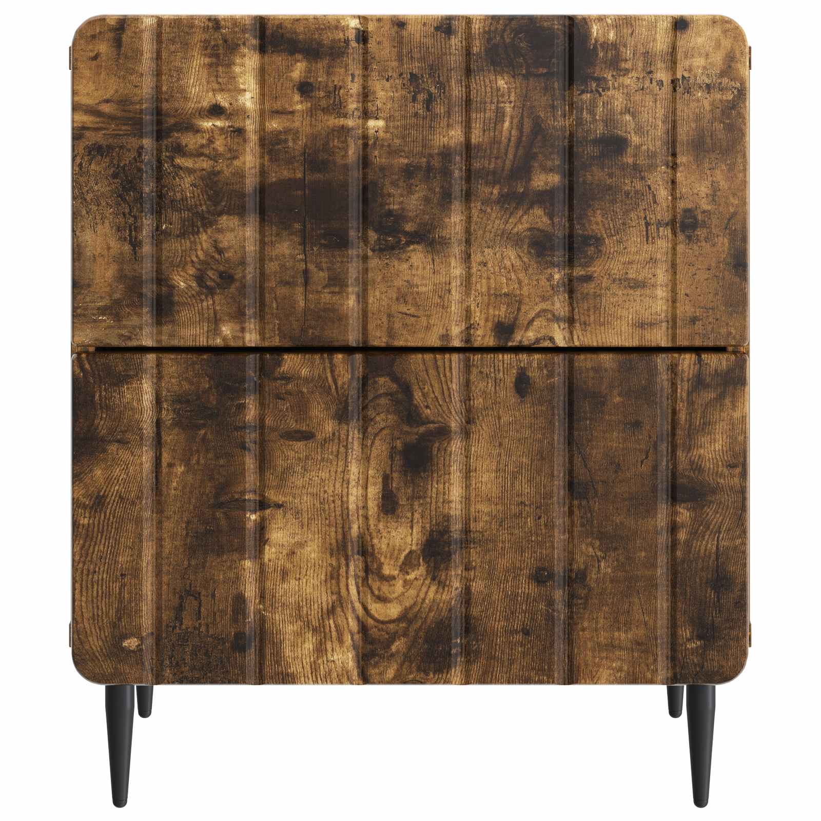 Cabinet de chevet avec tiroir Chêne fumé 43 x 34,5 x 49,5 cm - XIOS
