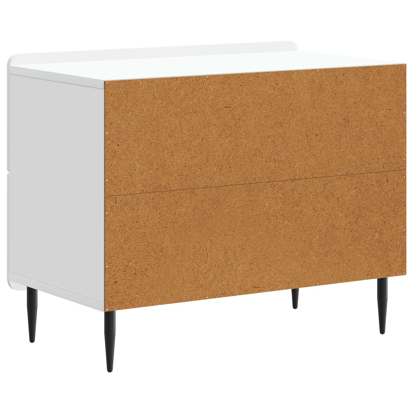 Cabinet de chevet Blanc 62 x 34,5 x 49,5 cm Bois d'ingénierie - XIOS