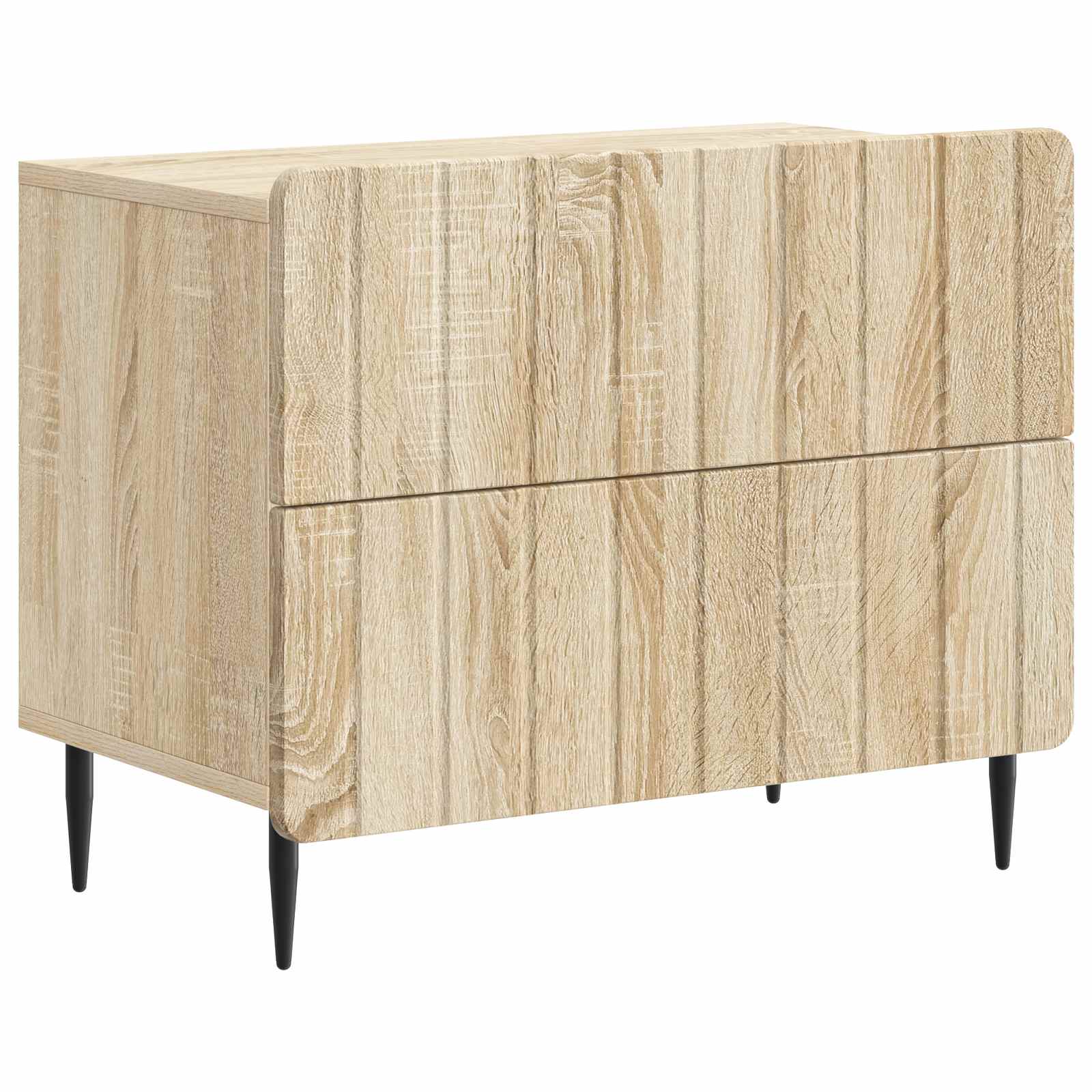 Cabinet de chevet avec tiroir Chêne Sonoma 62 x 34,5 x 49,5 cm - XIOS