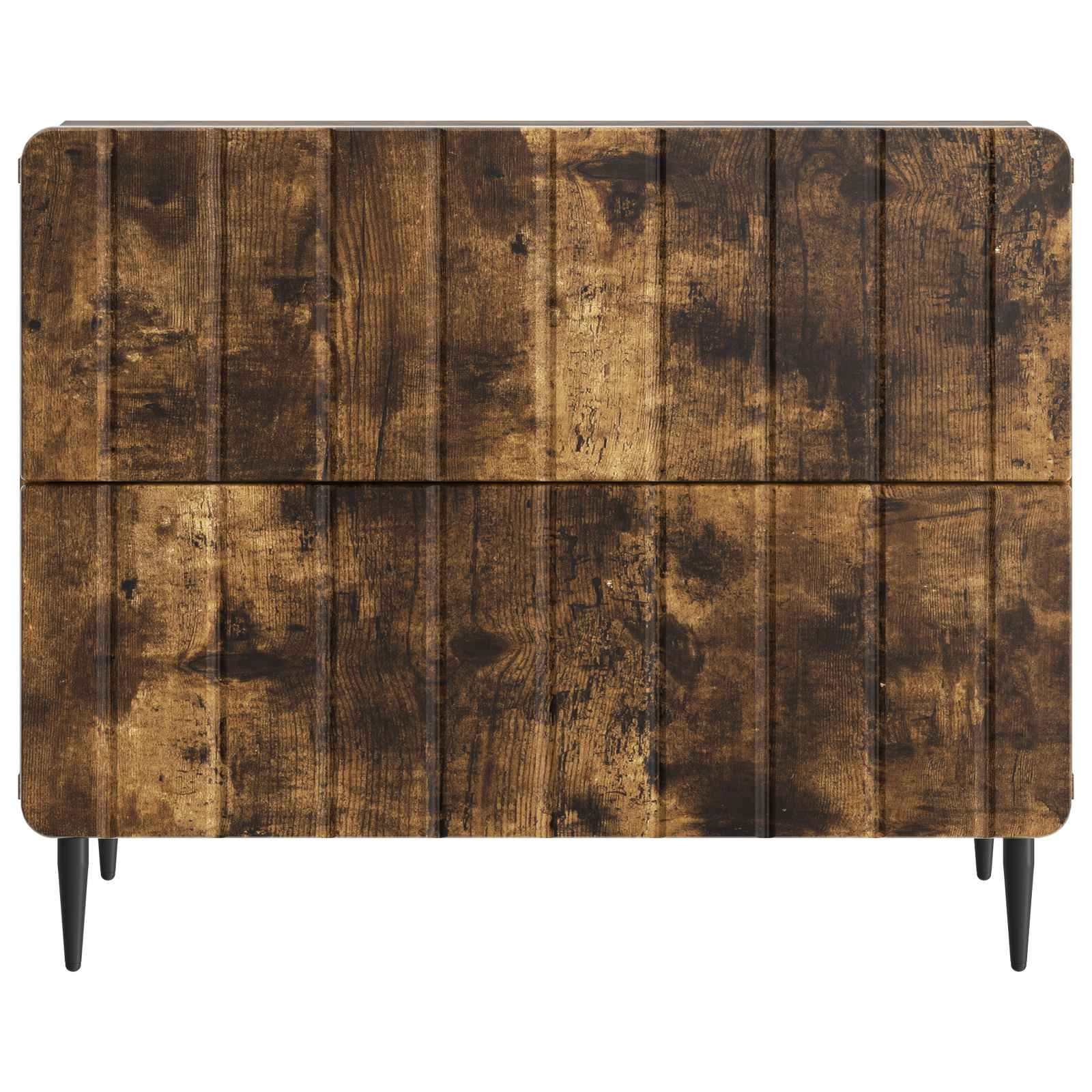 Cabinet de chevet avec tiroir Chêne fumé 62 x 34,5 x 49,5 cm - XIOS