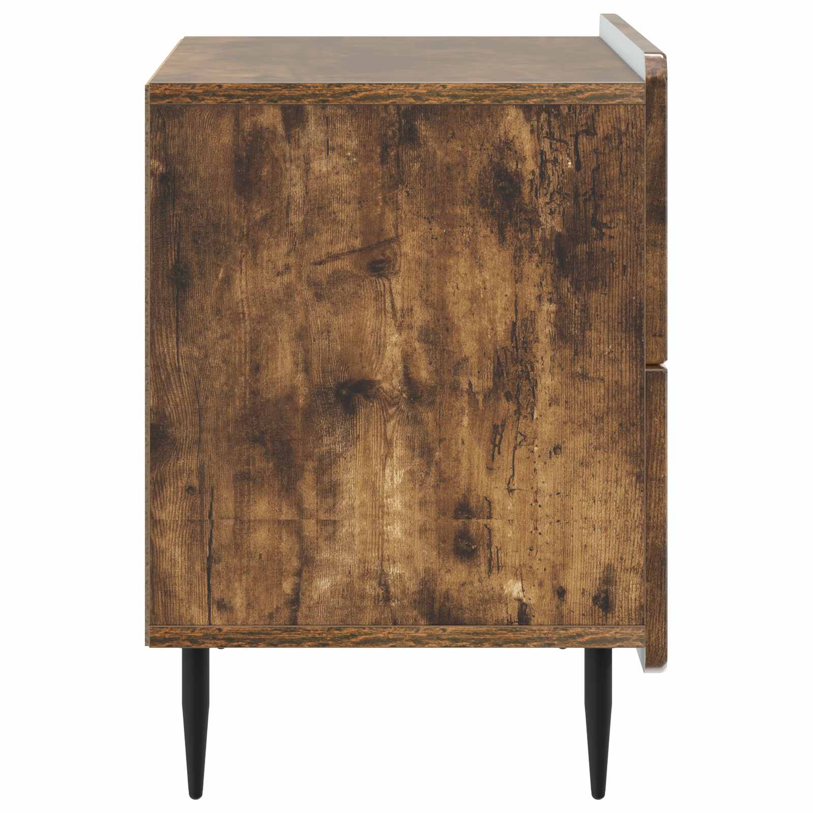 Cabinet de chevet avec tiroir Chêne fumé 62 x 34,5 x 49,5 cm - XIOS