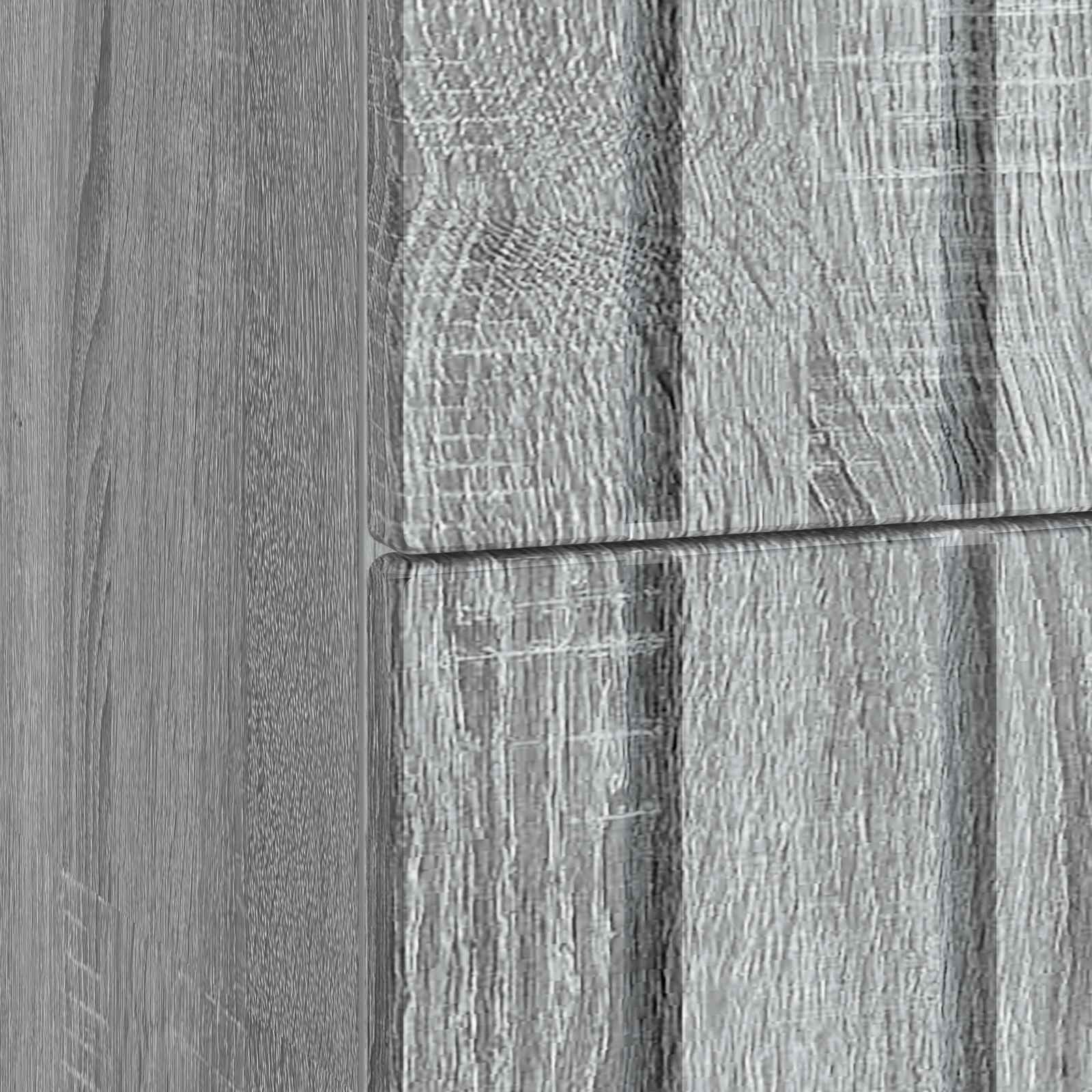 Cabinet de chevet avec tiroir Sonoma gris 62 x 34,5 x 49,5 cm - XIOS