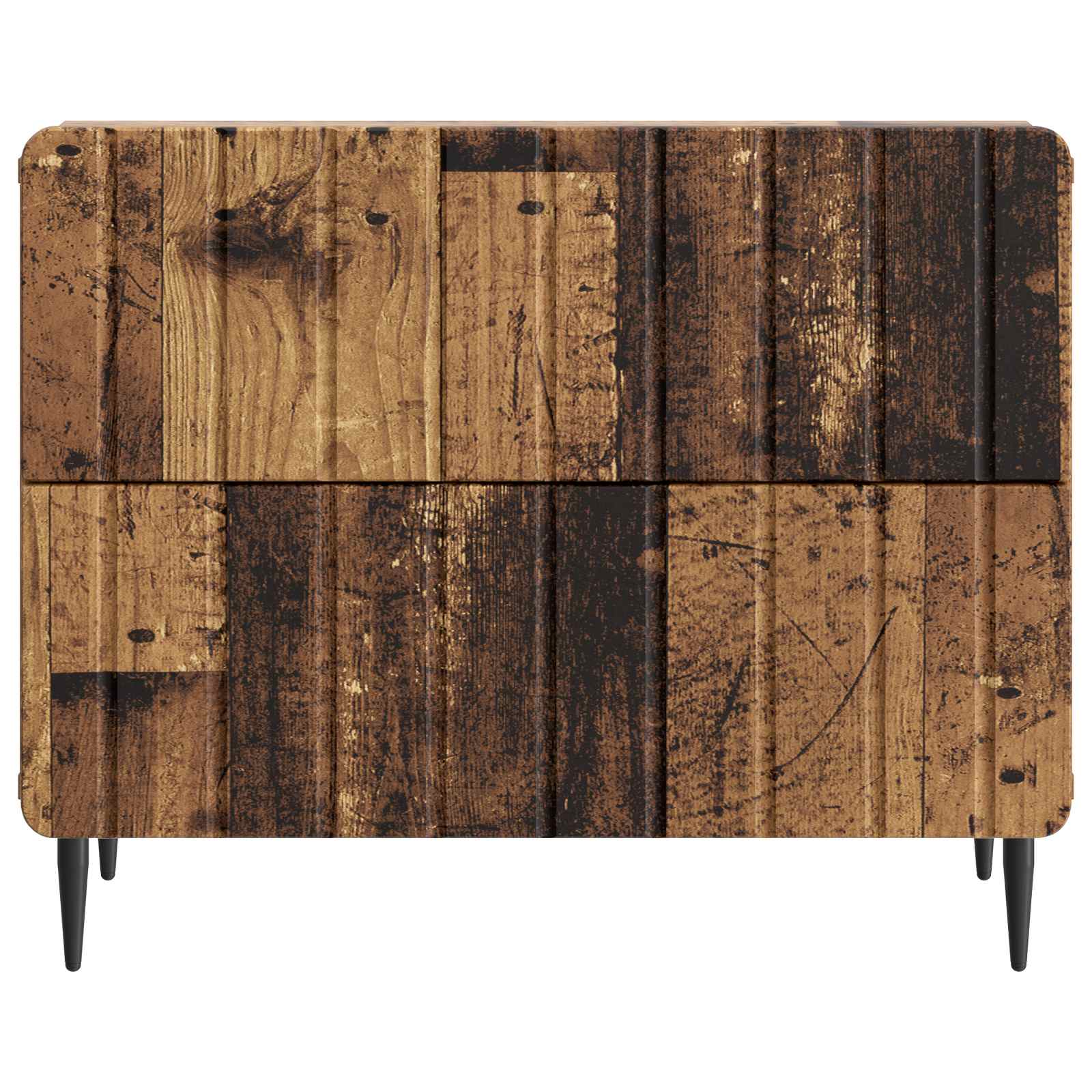 Cabinet de chevet avec tiroir Bois ancien 62 x 34,5 x 49,5 cm - XIOS