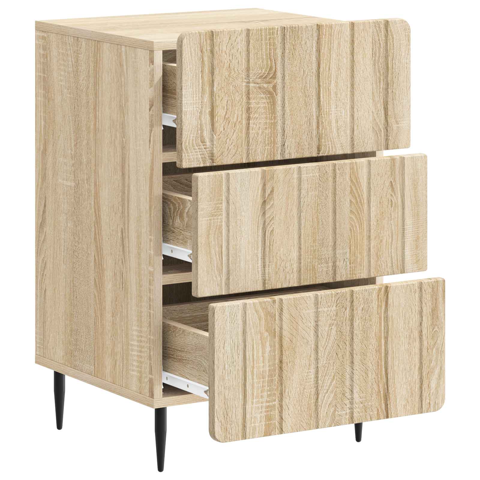 Cabinet de chevet avec tiroir Chêne Sonoma 43 x 41 x 68 cm - XIOS