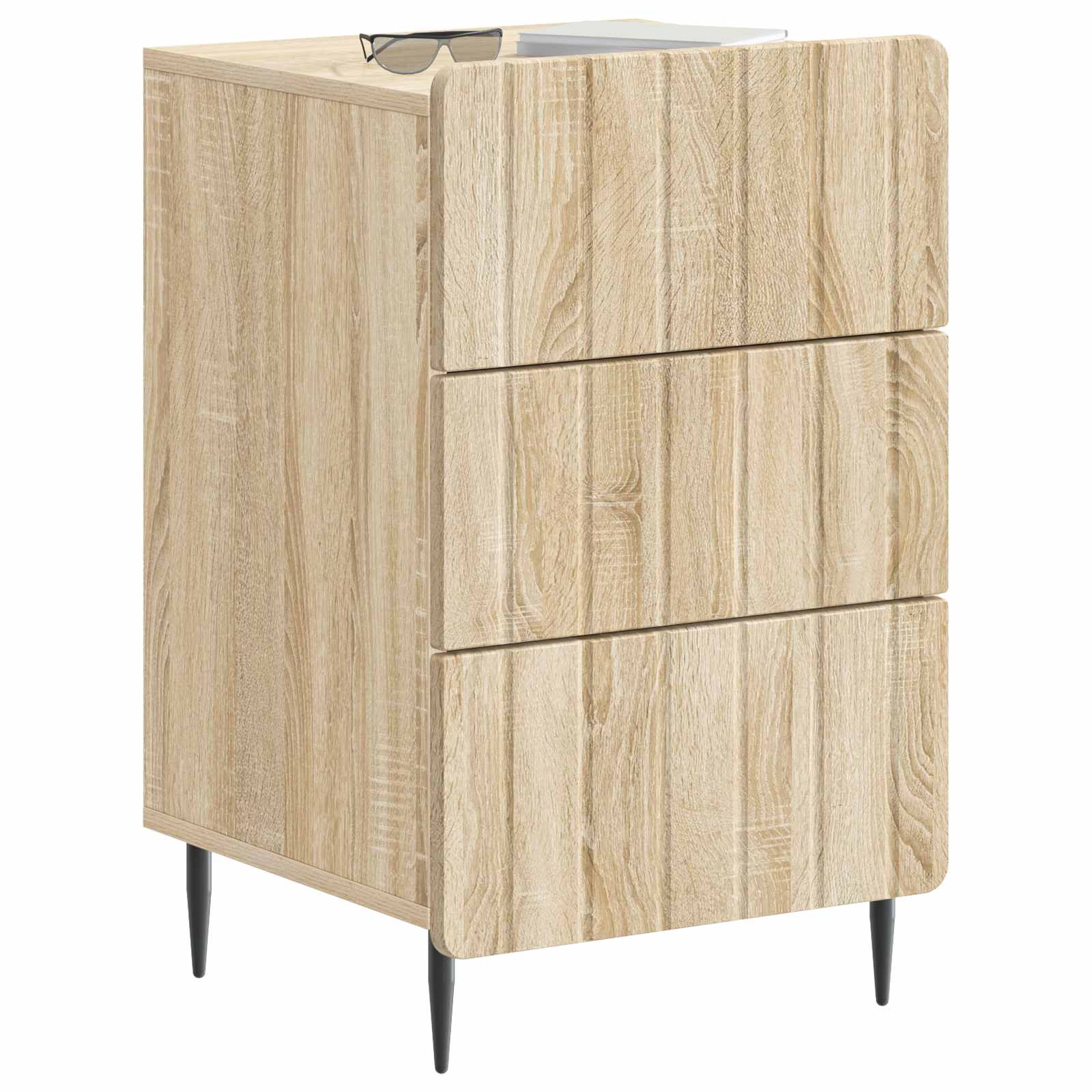 Cabinet de chevet avec tiroir Chêne Sonoma 43 x 41 x 68 cm - XIOS