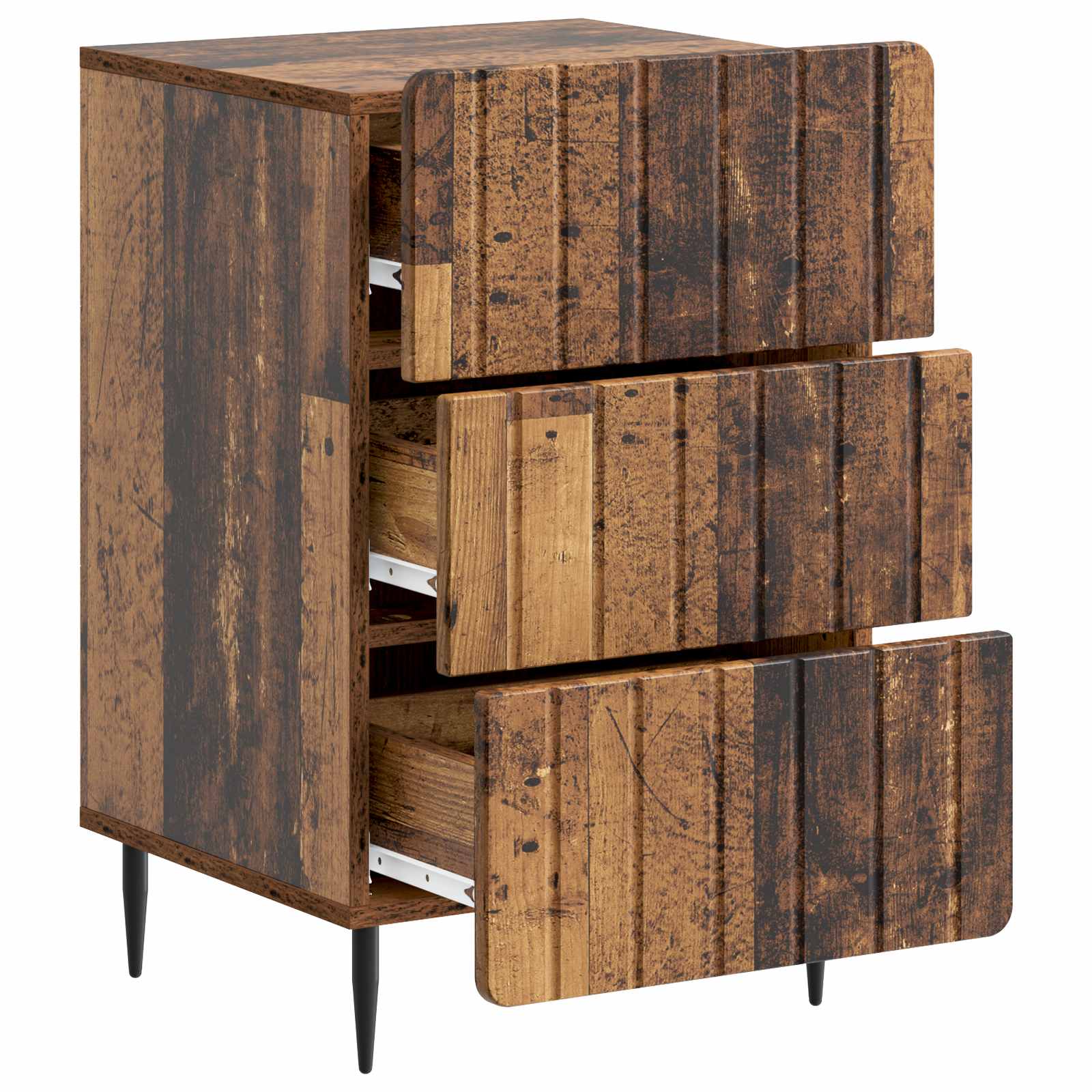 Cabinet de chevet Bois ancien 43 x 41 x 68 cm Bois d'ingénierie - XIOS