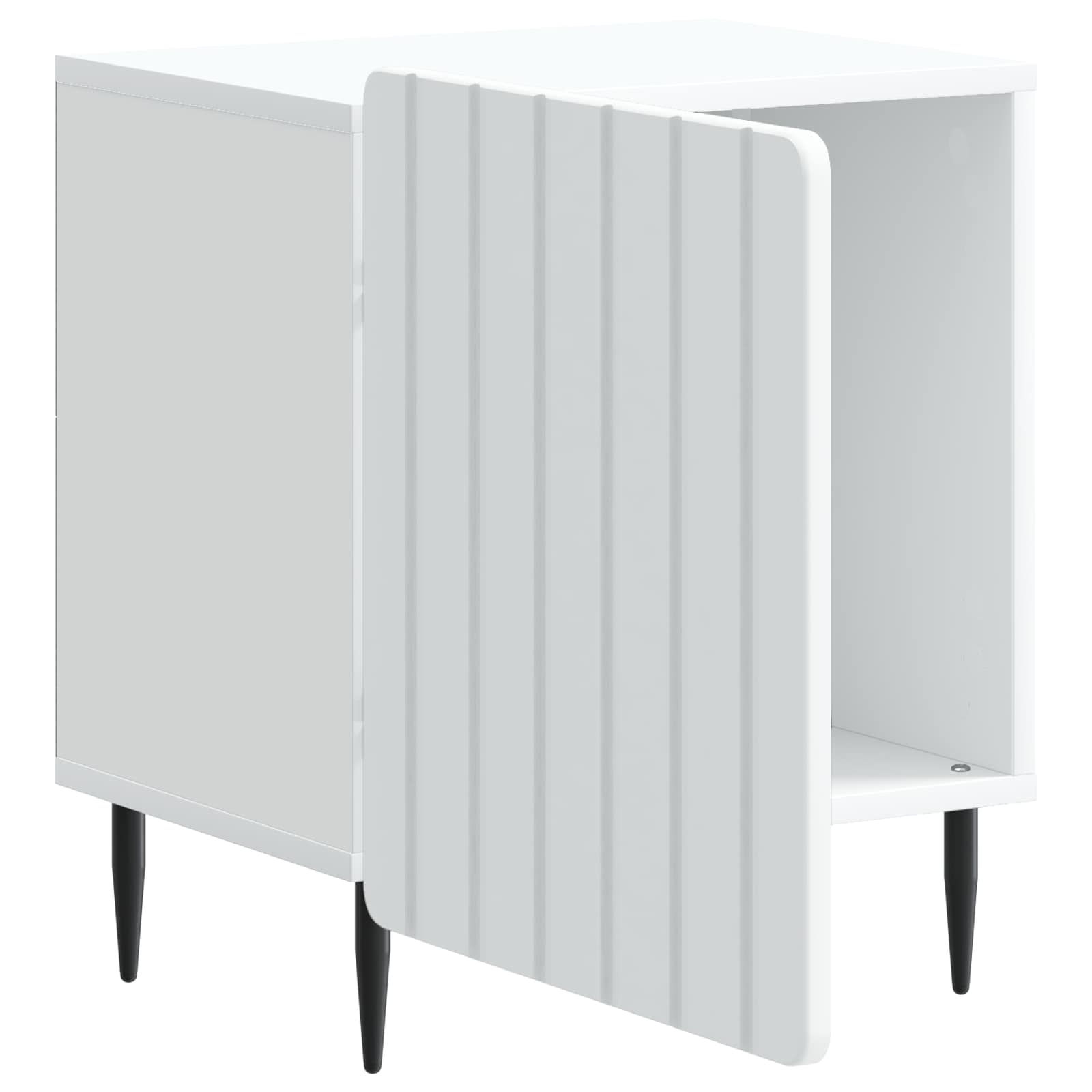 Cabinet de chevet 2 pcs Blanc 43 x 34,5 x 52 cm - XIOS