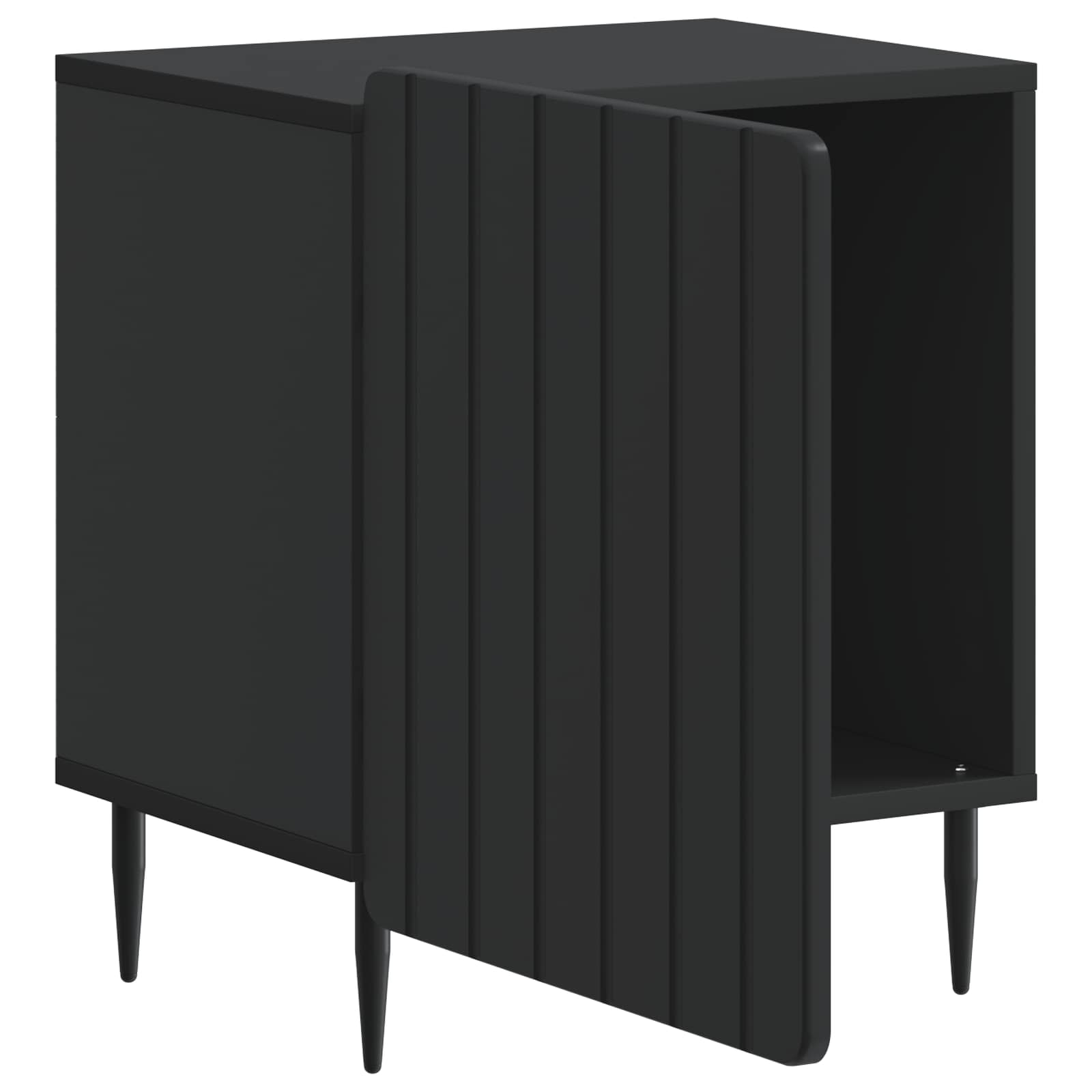 Cabinet de chevet 2 pcs Noir 43 x 34,5 x 52 cm - XIOS