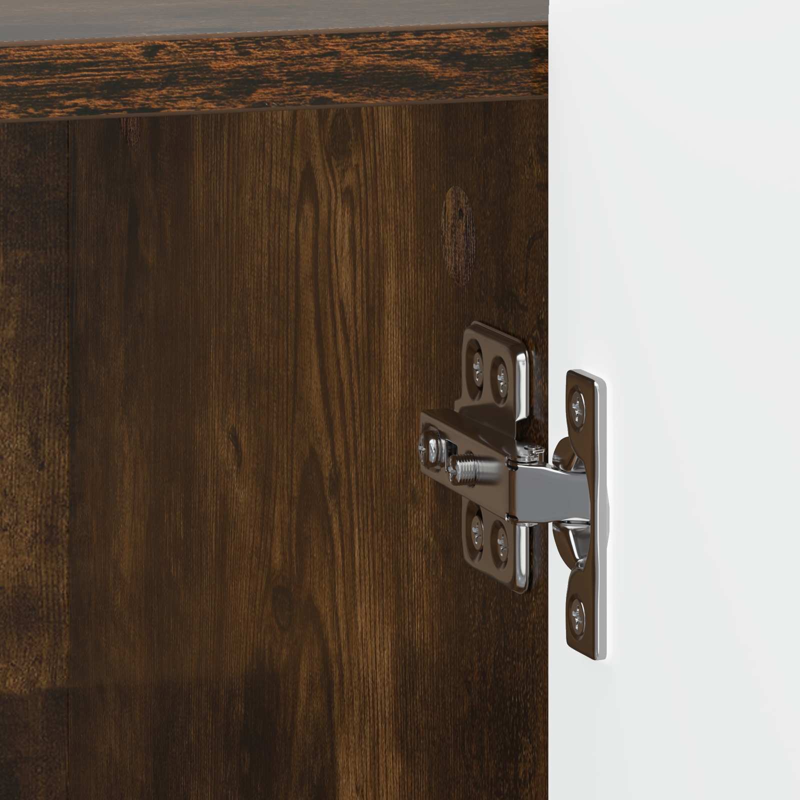 Cabinet de chevet Chêne fumé 43 x 34,5 x 52 cm - XIOS