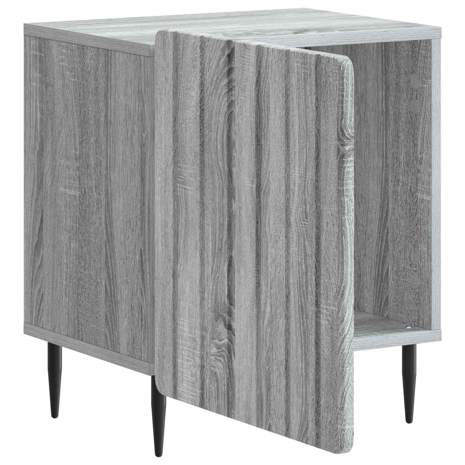 Cabinet de chevet Sonoma gris 43 x 34,5 x 52 cm - XIOS