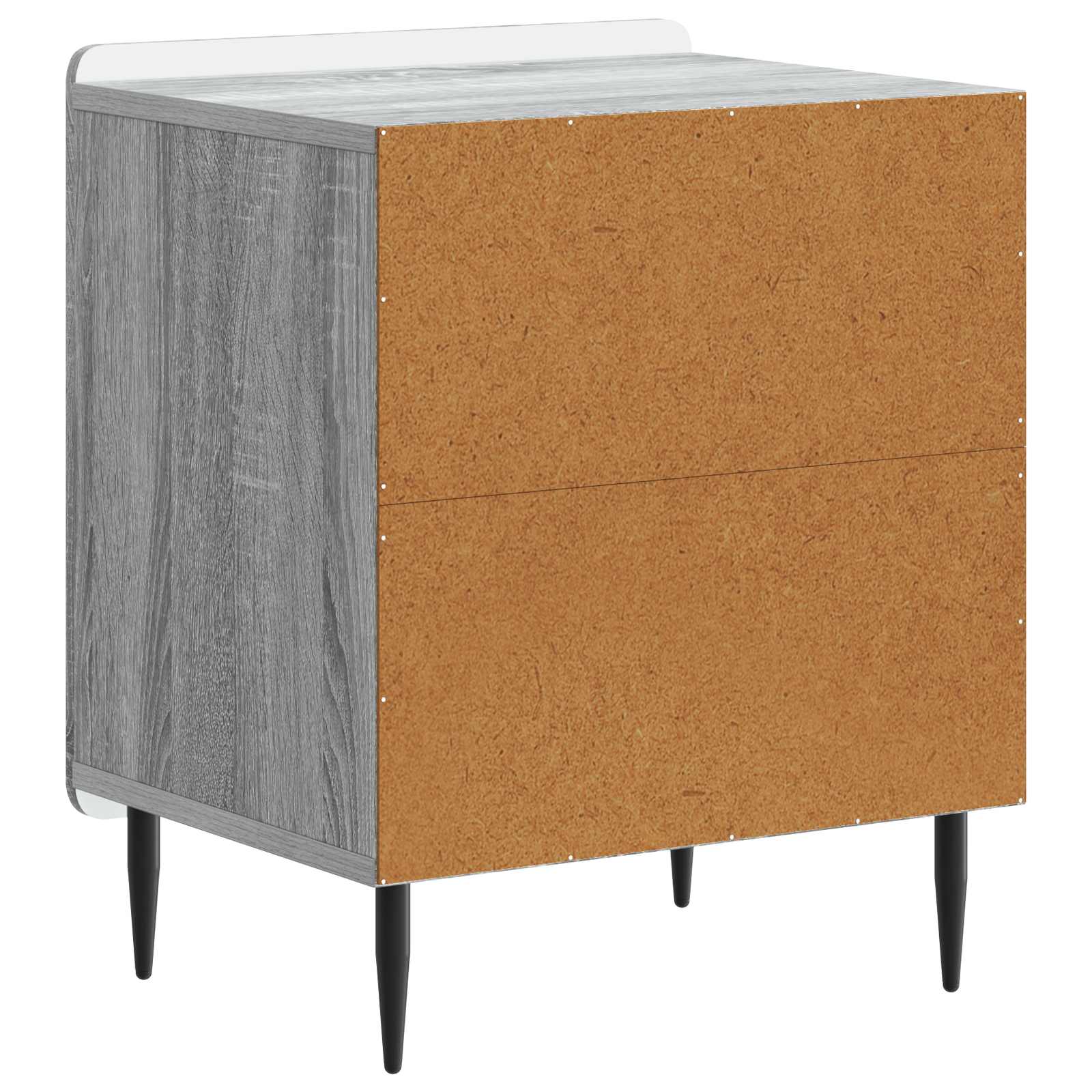Cabinet de chevet Sonoma gris 43 x 34,5 x 52 cm - XIOS